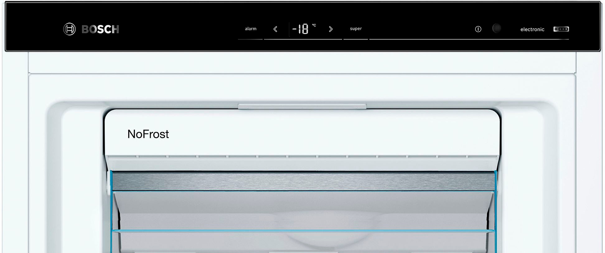 BOSCH Gefrierschrank 6 »GSN51AWDV«, 161 cm hoch, 70 cm breit