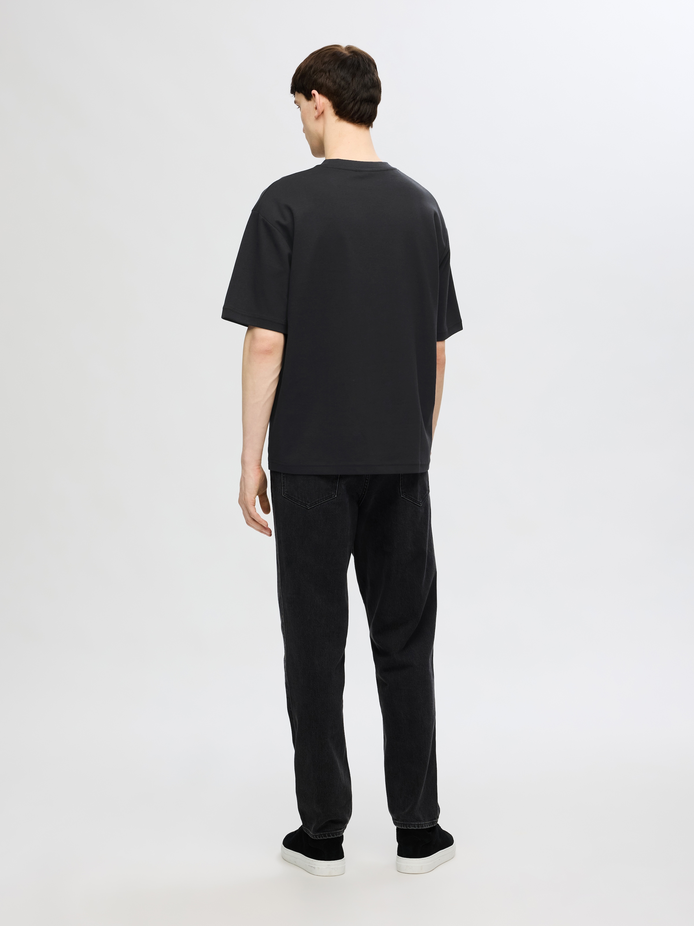 SELECTED HOMME Rundhalsshirt »SLHLOOSEOSCAR SS O-NECK TEE 3 PACK NOOS«, (Packung, 3 tlg.)