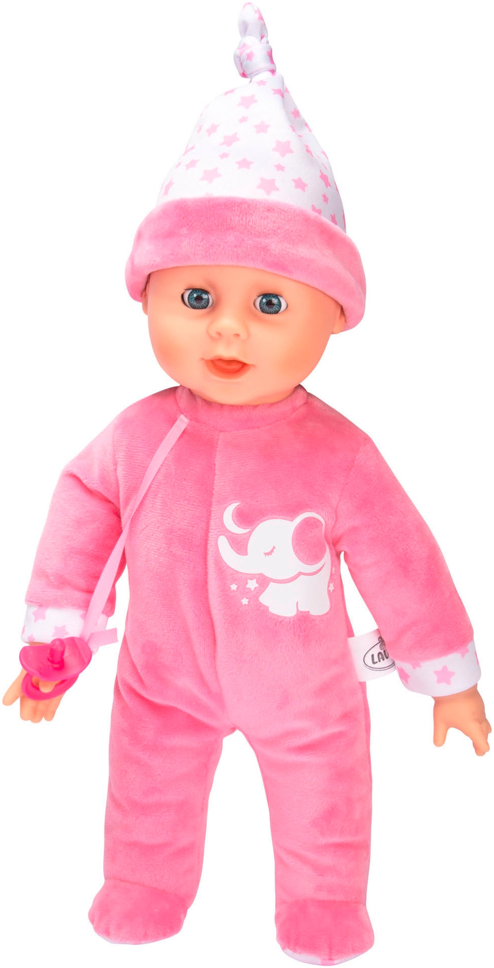 SIMBA Babypuppe »Laura Schlummerzeit«, mit Soundeffekt und realistische Atembewegungen