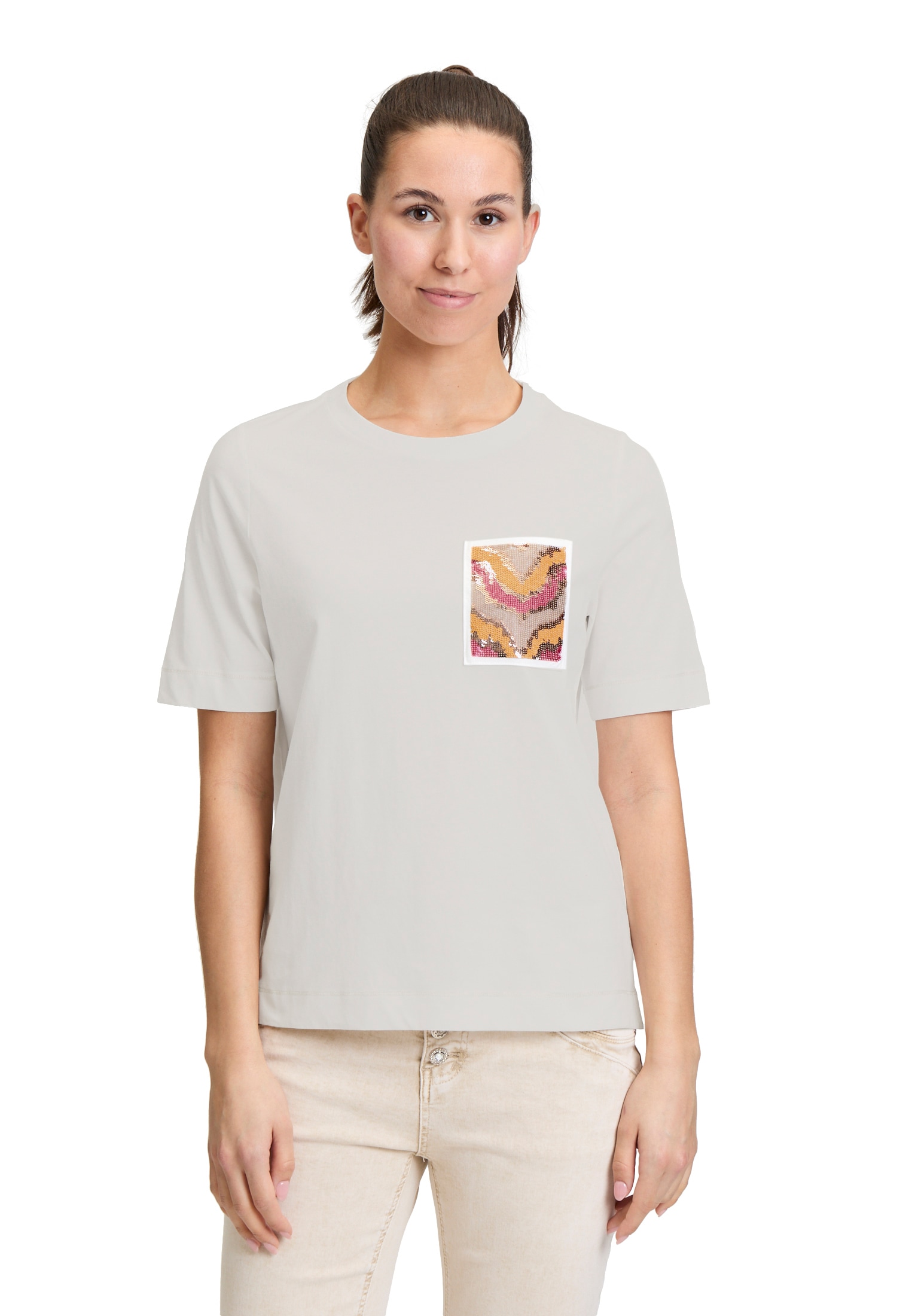 Cartoon Langarmshirt »Halbarm-Shirt mit Rundhalsausschnitt«