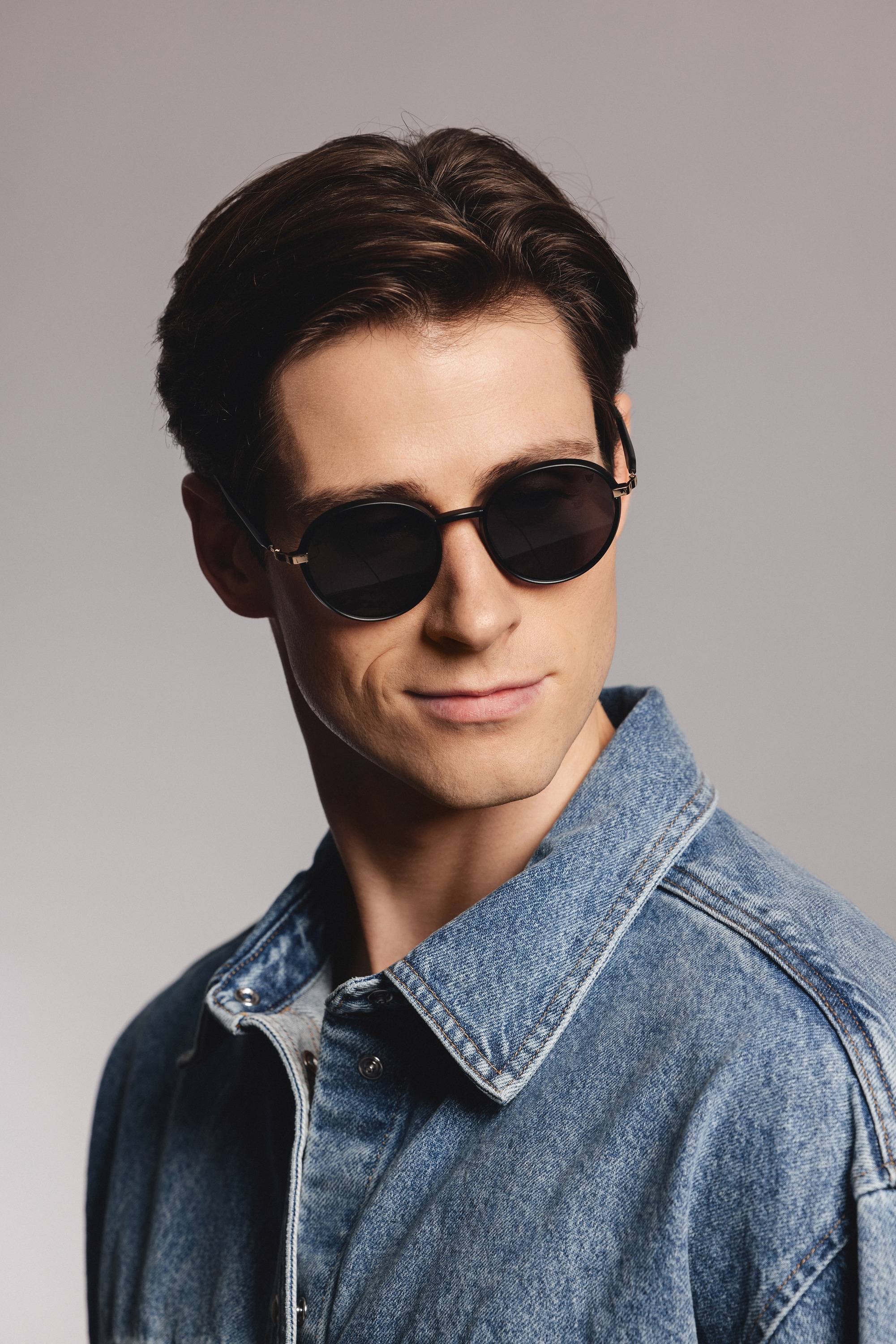 MARC LAUDER Sonnenbrille »LA06-01« 3: dunkles Glas, starke Sonneneinstrahlung