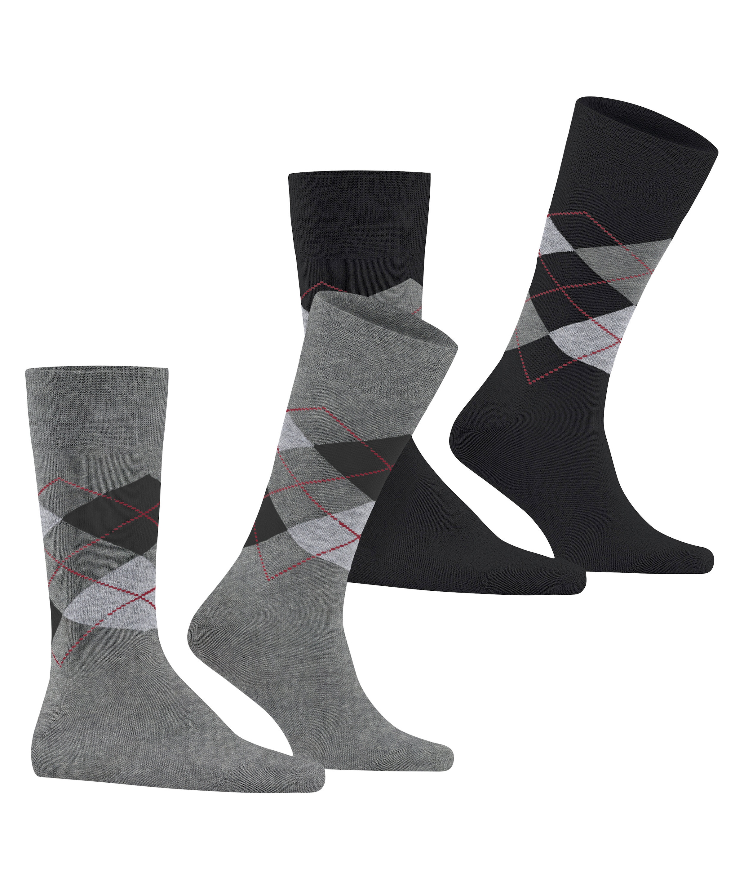Burlington Socken »Everyday Argyle« 2 Paar tlg.