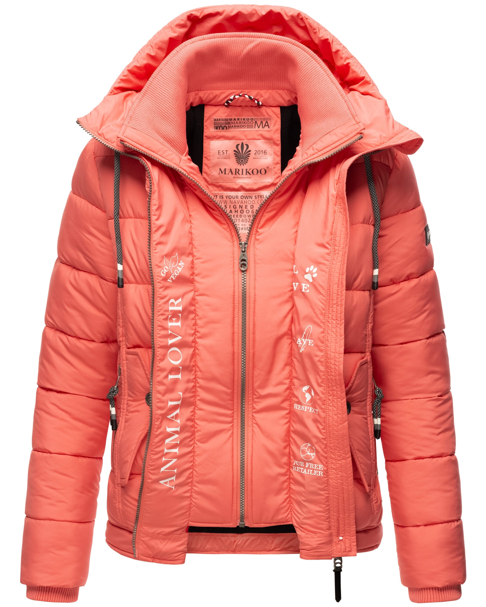 Marikoo Outdoorjacke »Marikoo Taisaa Princess Damen Steppjacke B940«