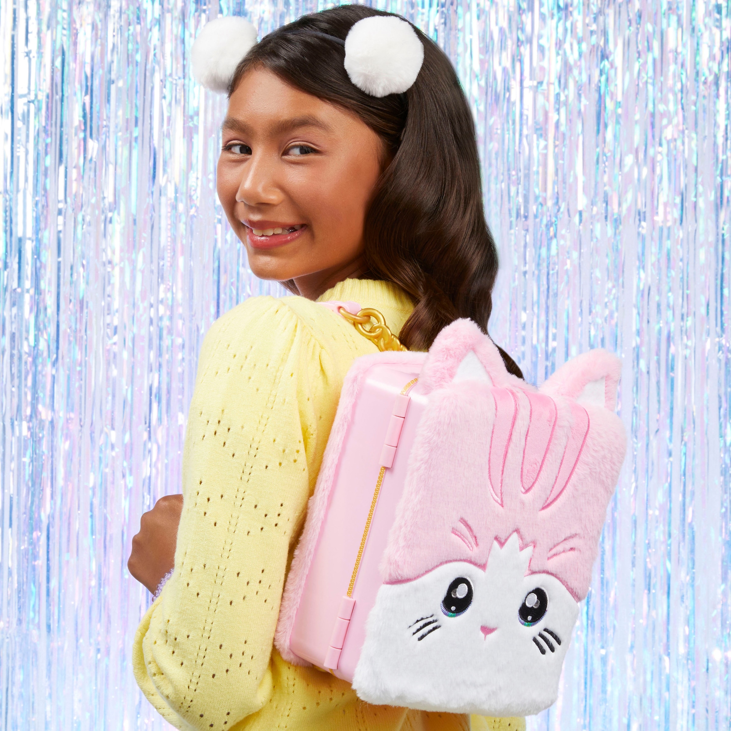 MGA ENTERTAINMENT Puppenmöbel »3in1 Backpack Bedroom Series 3 Playset - Pink Kitty«, Na!Na!Na! Surprise