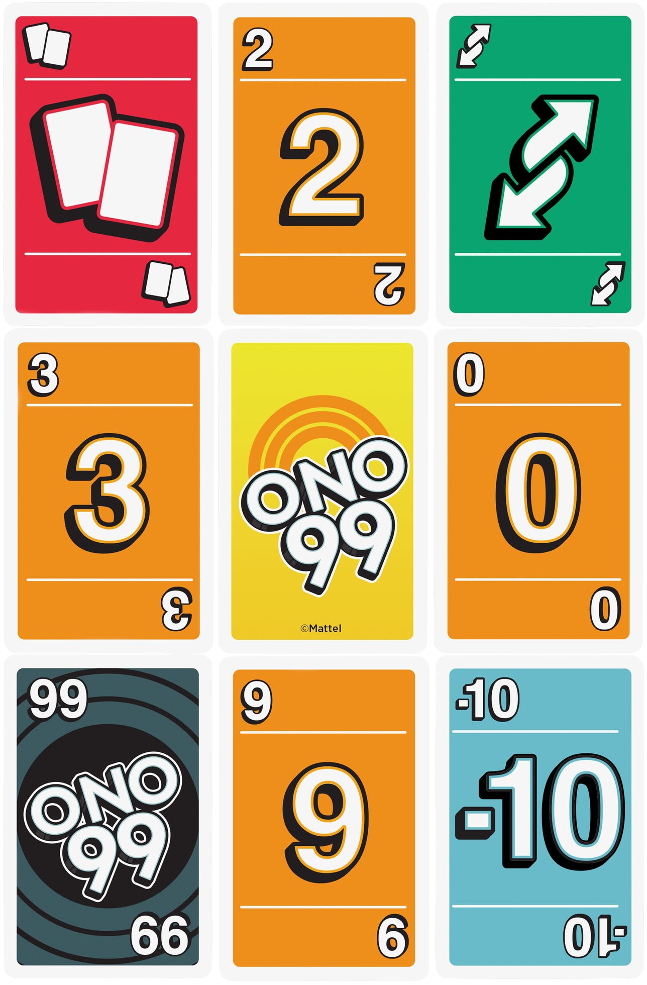 Mattel games Spiel »O'NO 99«