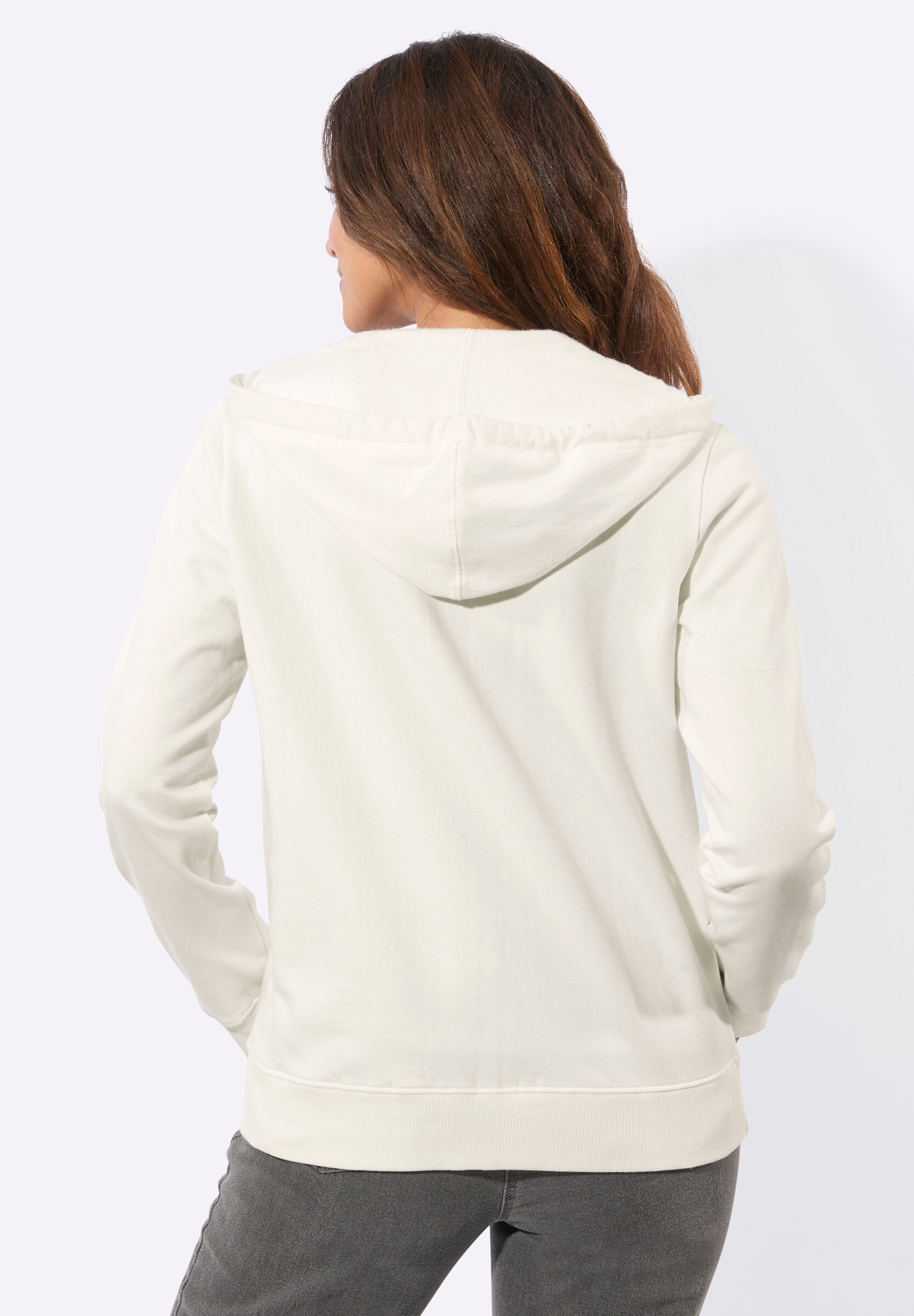Witt Shirtjacke »Sweatjacke Sweatjacke mit Känguru-Taschen«