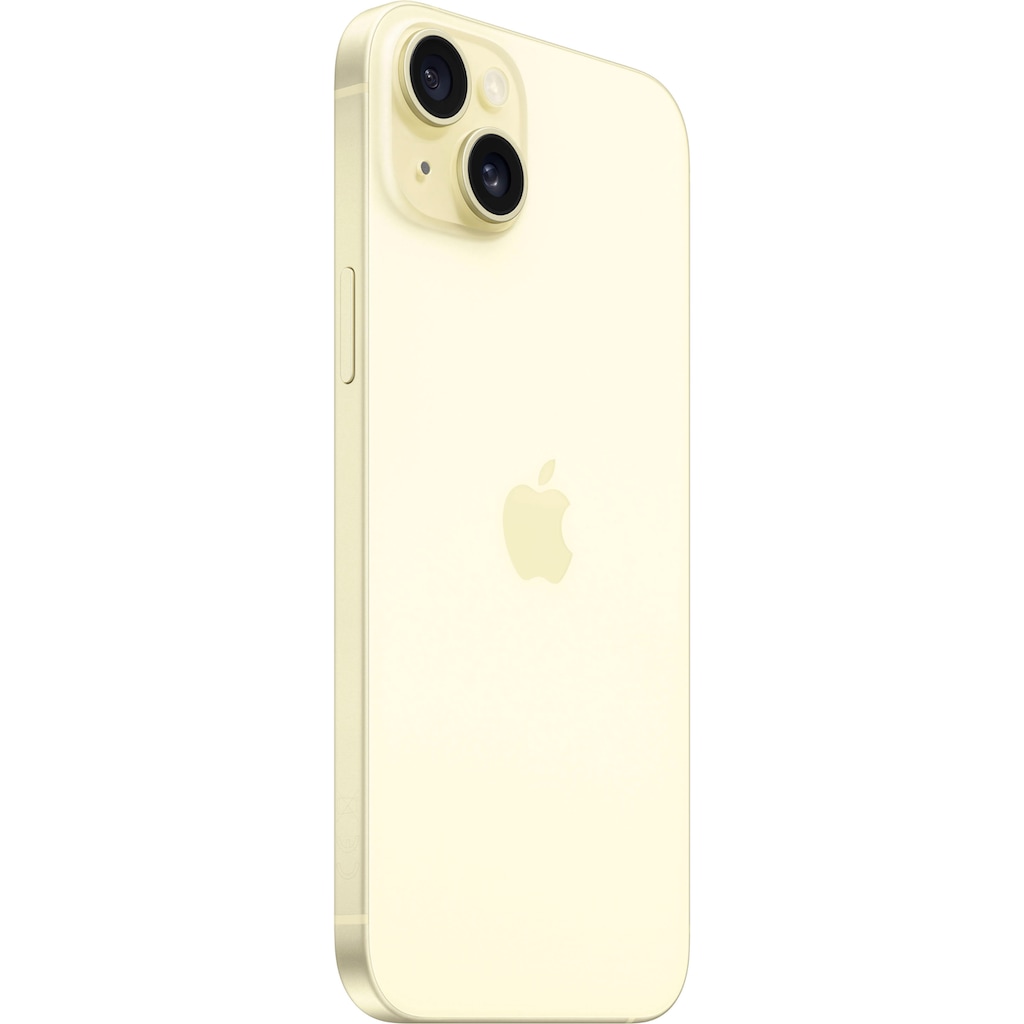 Apple Smartphone »iPhone 15 Plus 128GB«, gelb, 17 cm/6,7 Zoll, 128 GB Speicherplatz, 48 MP Kamera