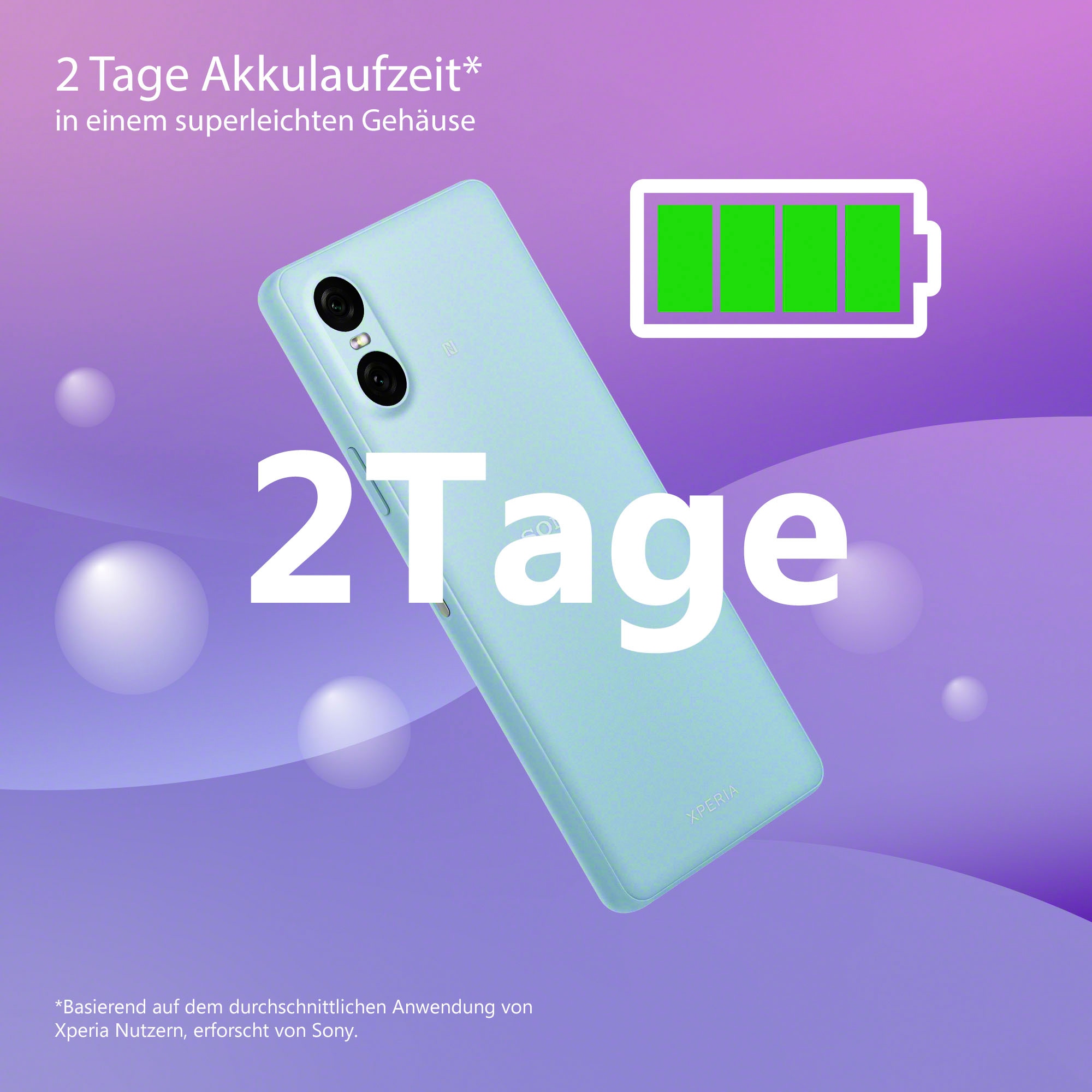 Sony Smartphone »Xperia 10 VI«, weiß, 15,5 cm/6,1 Zoll, 48 MP Kamera