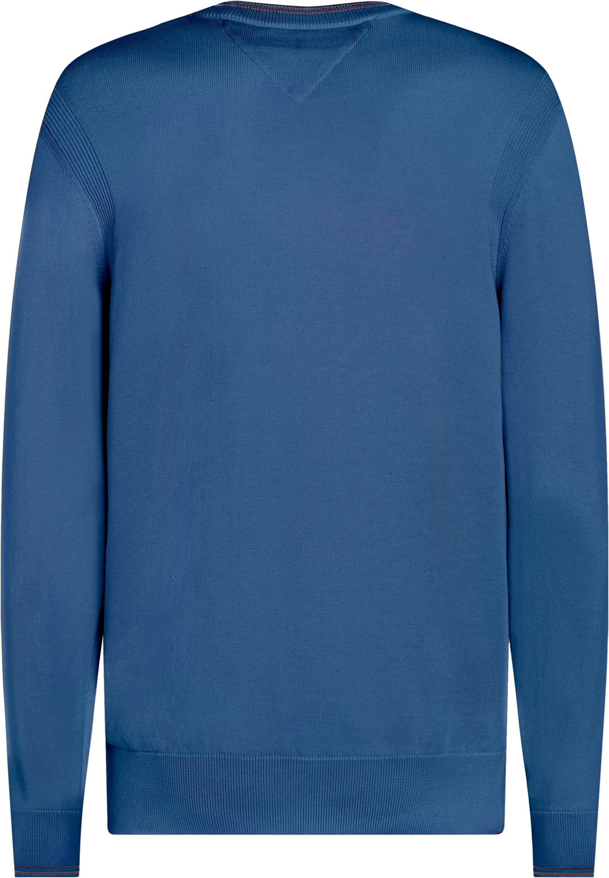 Tommy Hilfiger Rundhalspullover »RWB COTTON CREW NECK«, farbliche Akzente in Tommy Farben