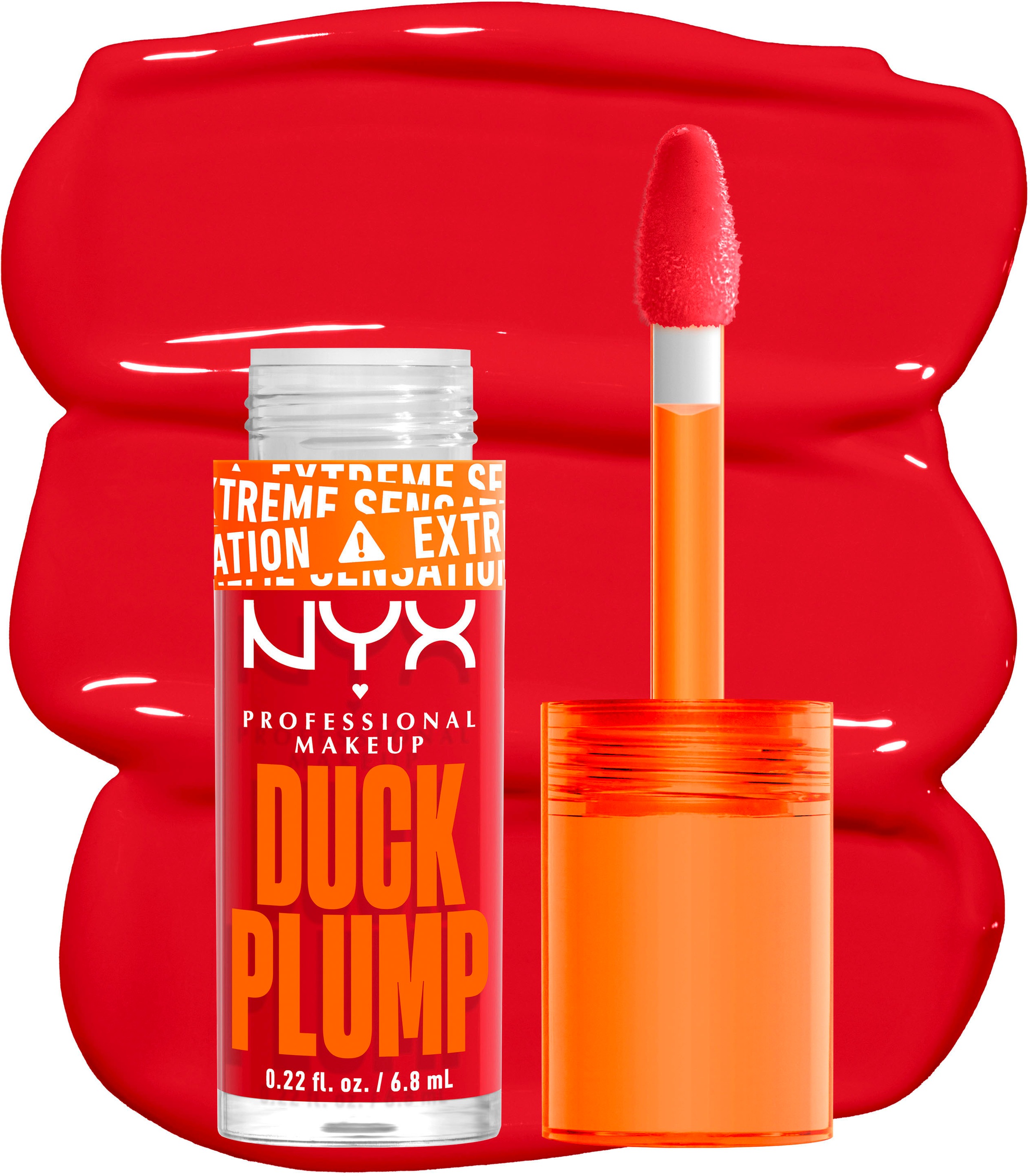 NYX Lipgloss »NYX Professional Makeup Duck Plump Cherry Spice«, mit Collagen