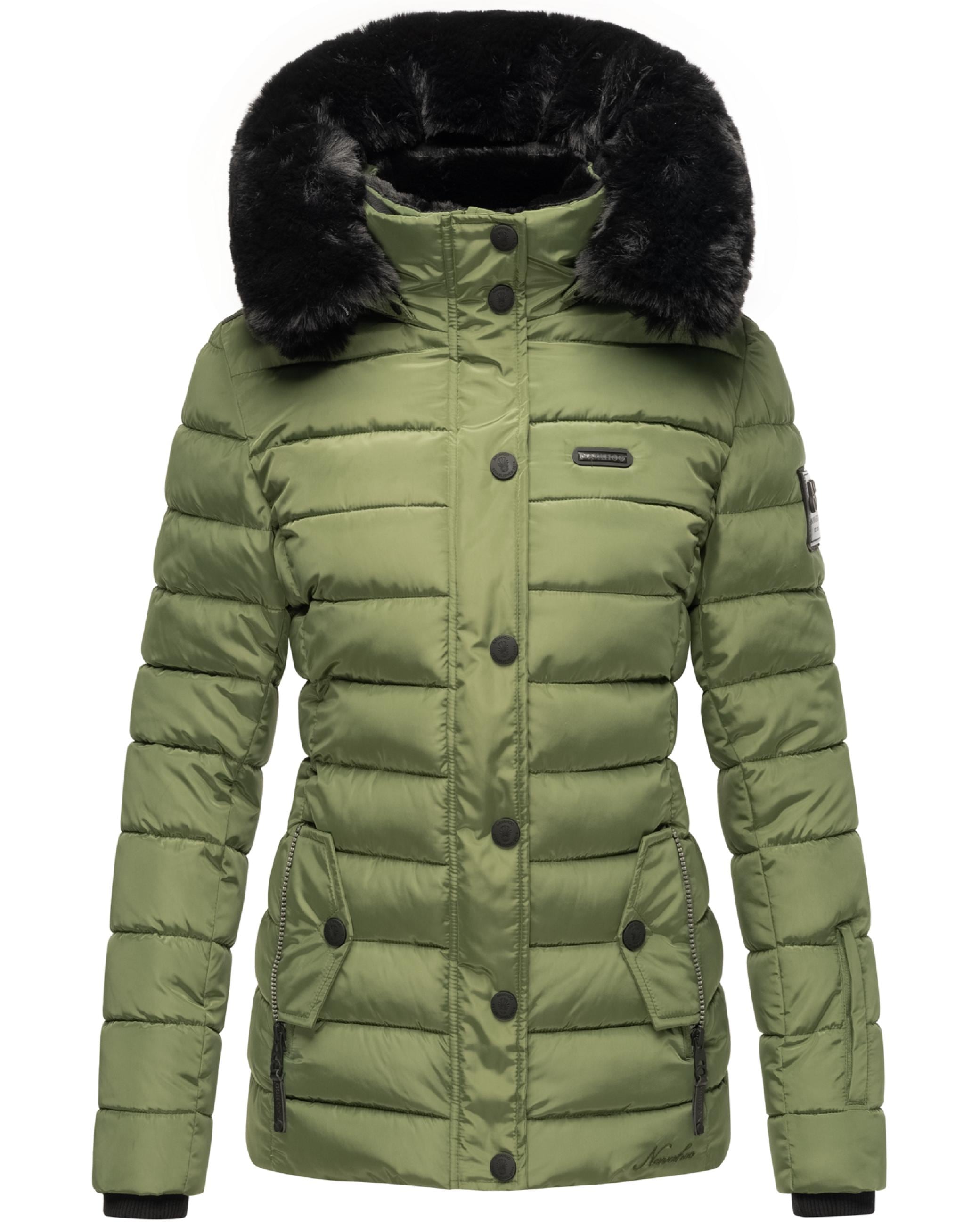 Steppjacke »Winterjacke Milianaa«, mit Kapuze, Edle Winterjacke mit weicher...