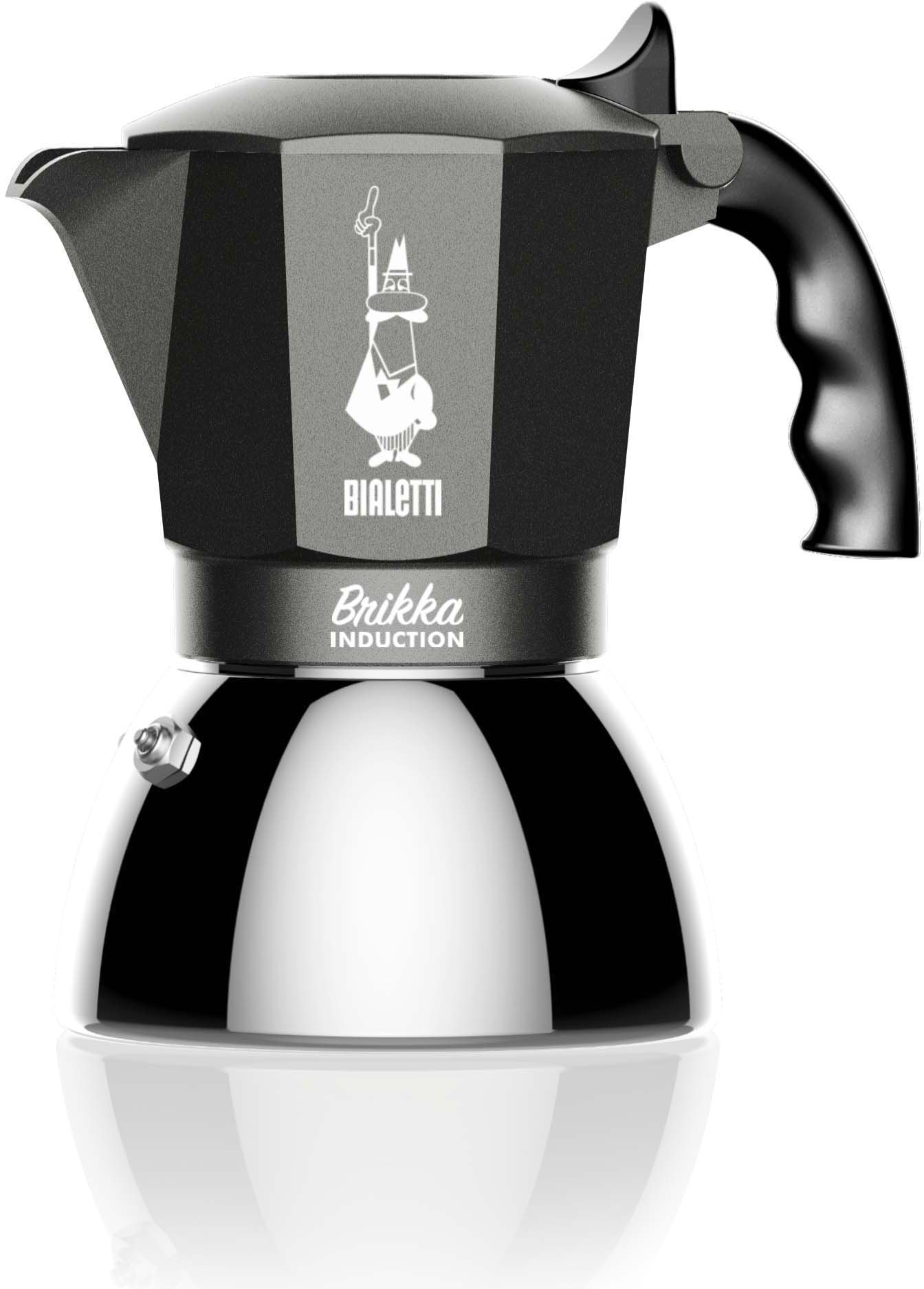Espressokocher »Brikka«, spülmaschinenfester Wasserkessel, 2-Schicht-Edelstahl, 4 Tassen