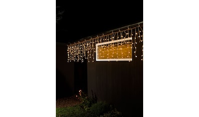 LED-Lichtervorhang »Weihnachtsdeko aussen«, 400 St.-flammig