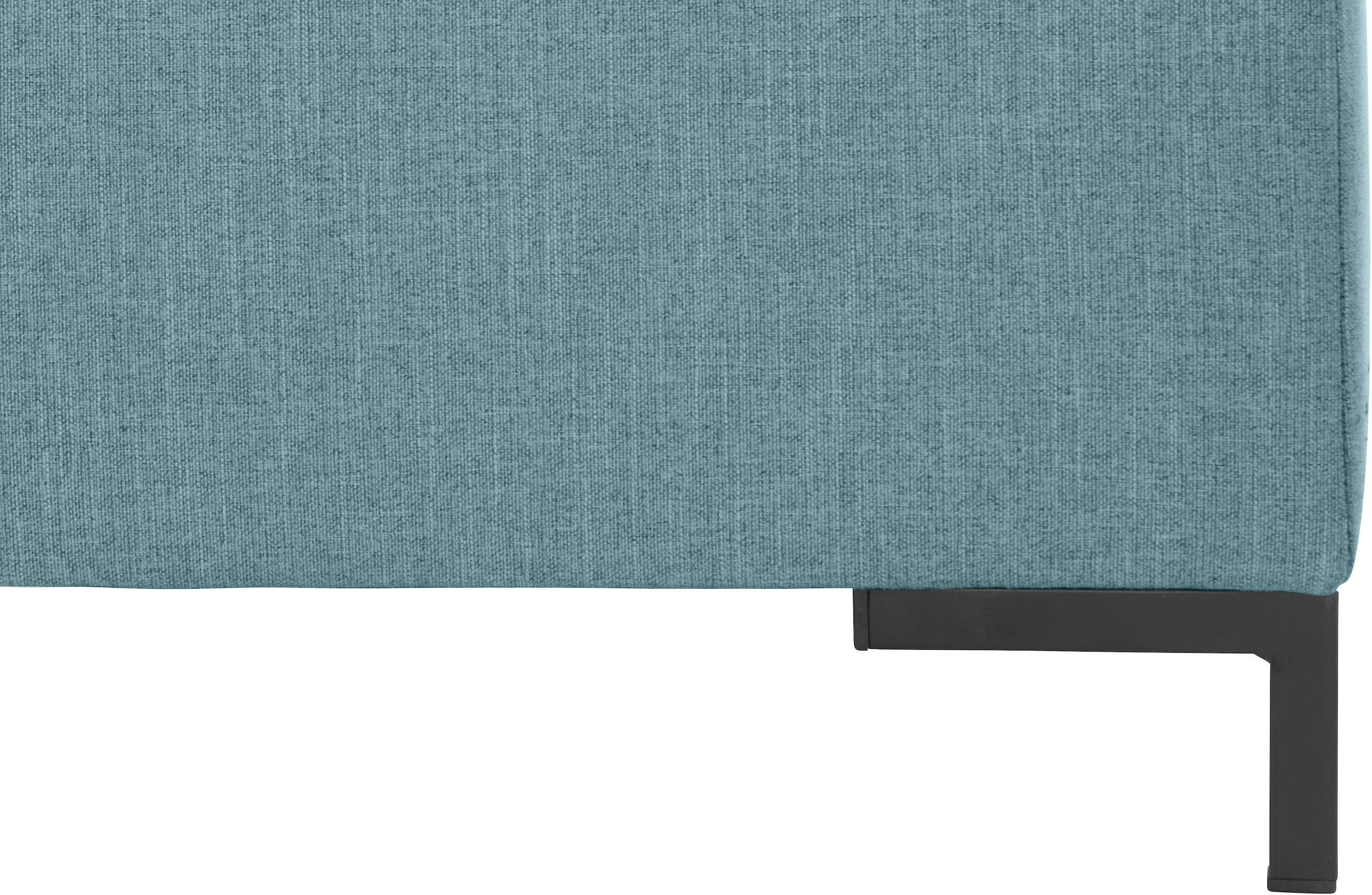 OTTO products Wohnlandschaft »Grazzo, aktuelle Steppung im Sitz, viel Platz, zeitlos, U-Form«, hochwertige Stoffe aus recyceltem Material, Steppung im Sitzbereich