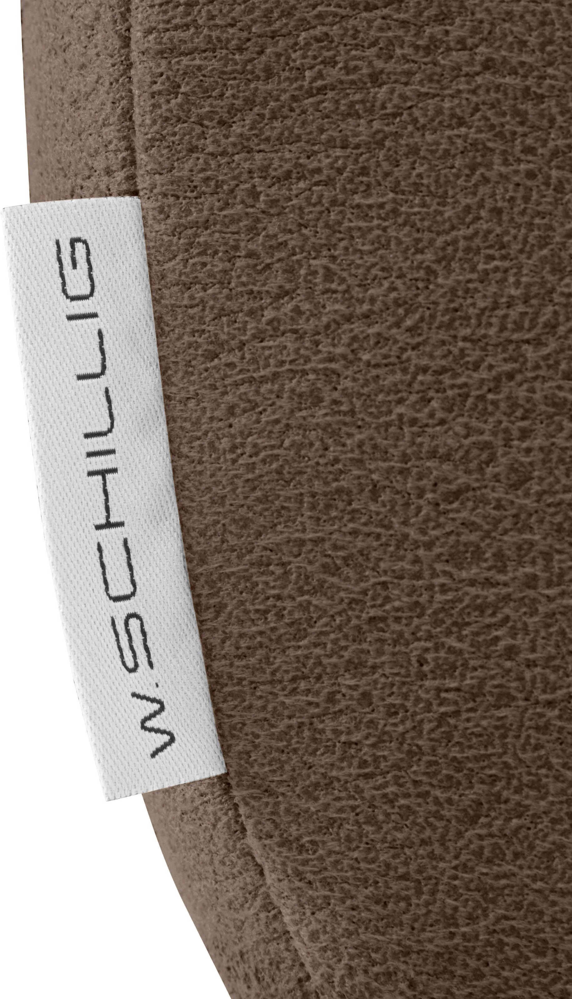 W.SCHILLIG 2,5-Sitzer »enjoy&MORE«, mit Sitztiefenverstellung, Füße silber matt, Breite 232 cm
