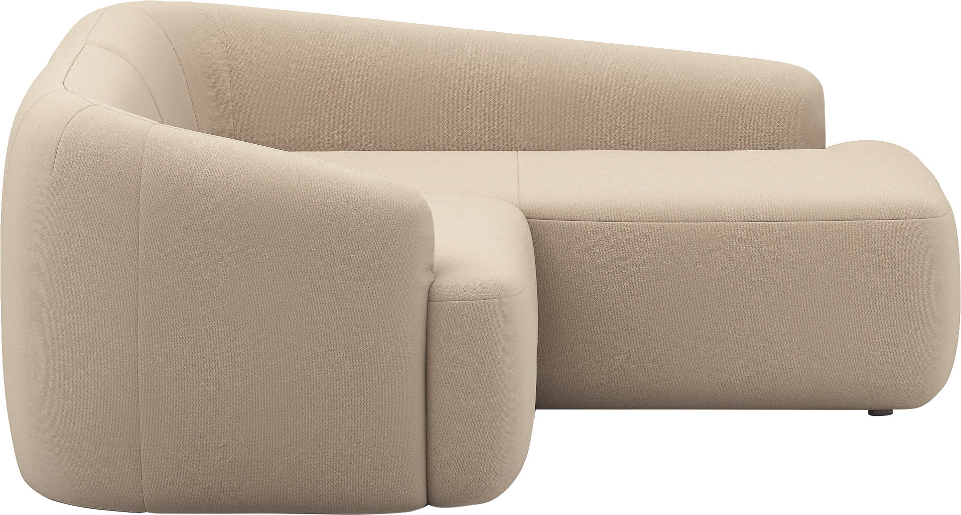 INOSIGN Ecksofa »Nergal, Einzelsofa oder L-Form«, Modernes Design, schlichte Optik, stilvoller Blickfang im Wohnzimmer