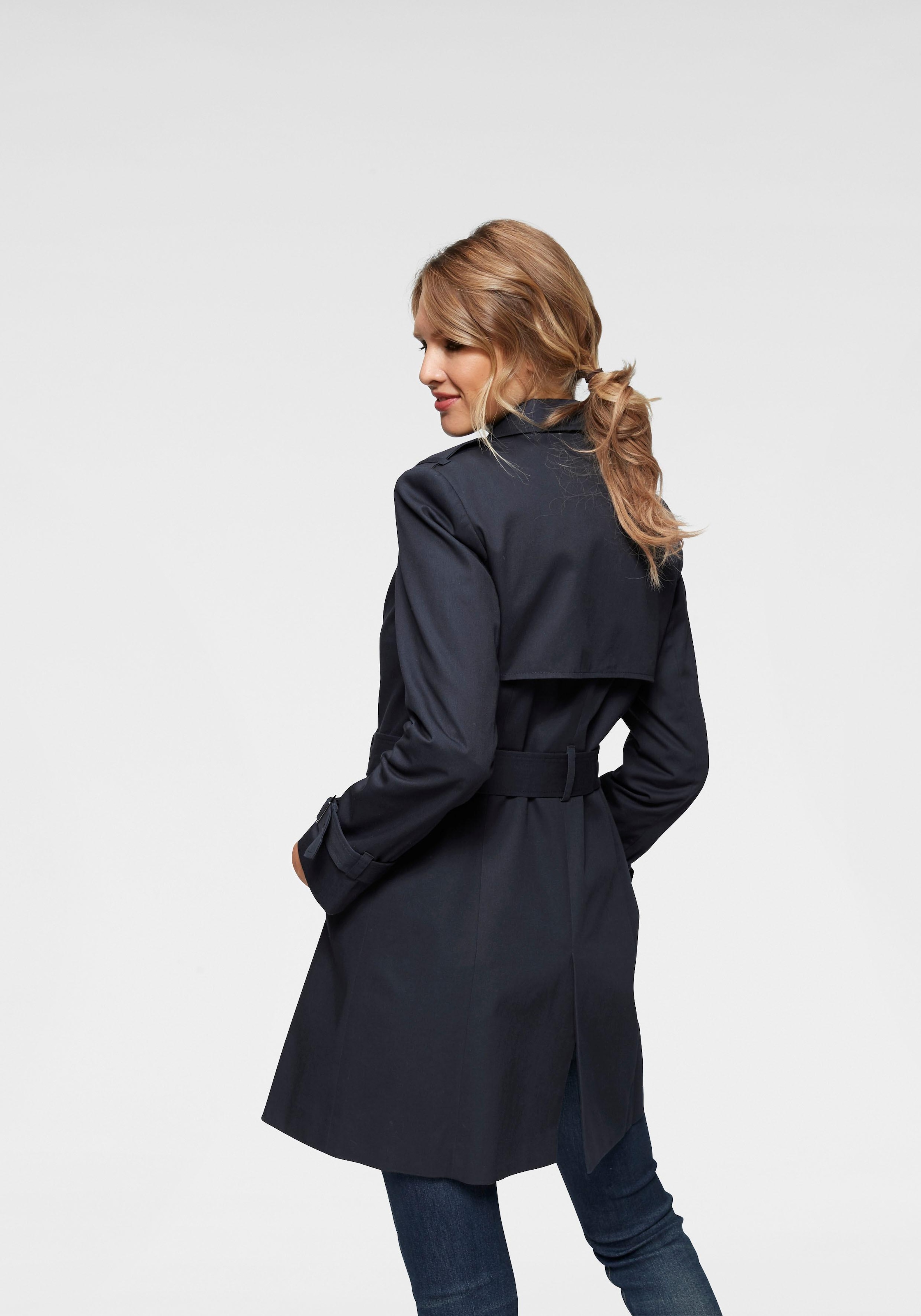 Aniston CASUAL Trenchcoat, mit Gürtel zum Regulieren