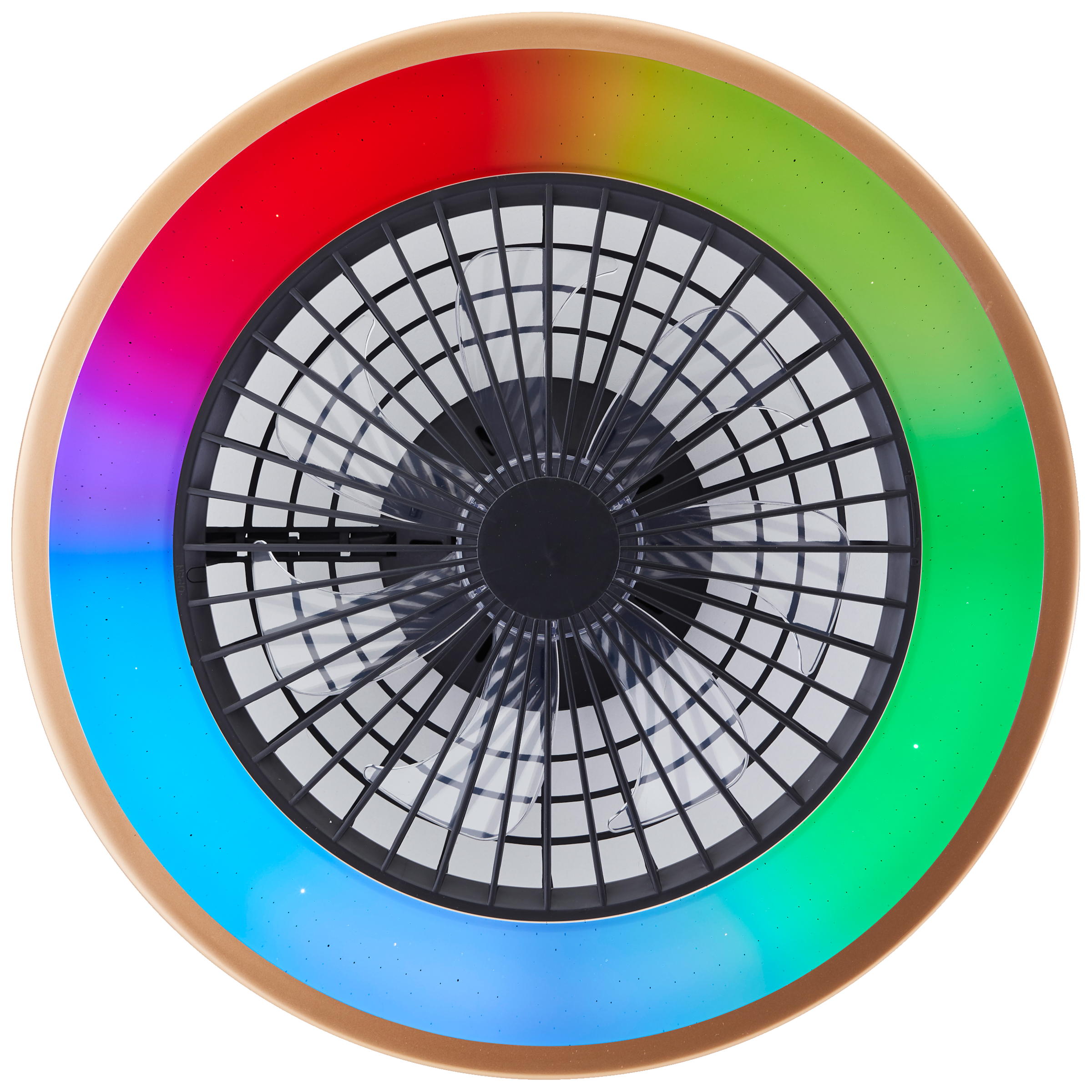 Brilliant LED Deckenleuchte »Slimline« 1 Stk. RGB | warmweiß - kaltweiß LED Deckenleuchte, Ventilator, ICRGB, CCT, 49 cm, 4700 lm, 3000-6500 K