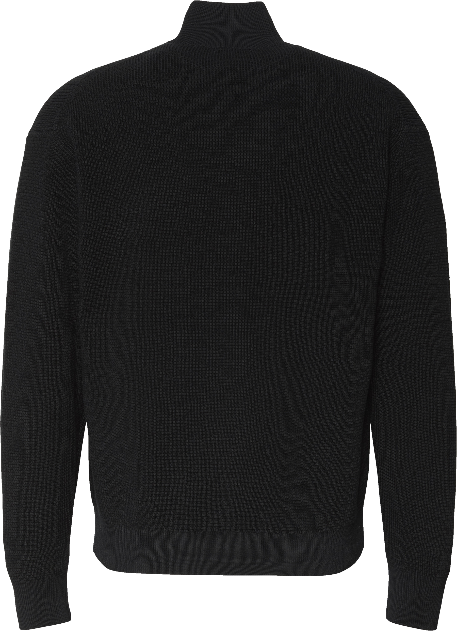 Calvin Klein Jeans Strickpullover Troyerkragen mit Reißverschluss, Regular Fit