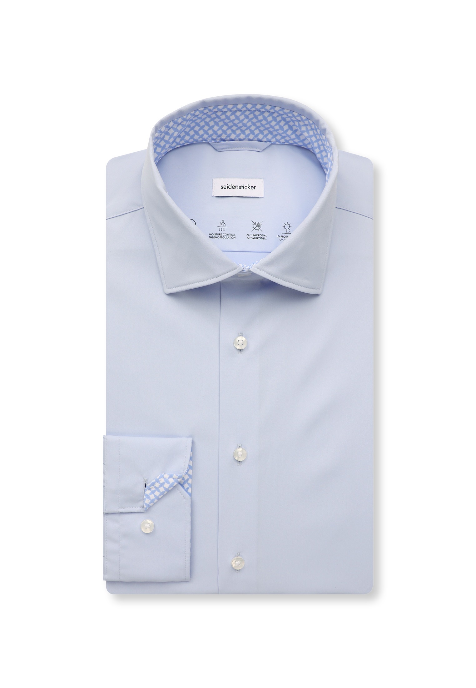 seidensticker Businesshemd »Slim« Slim 1/1 Kentkragen Uni