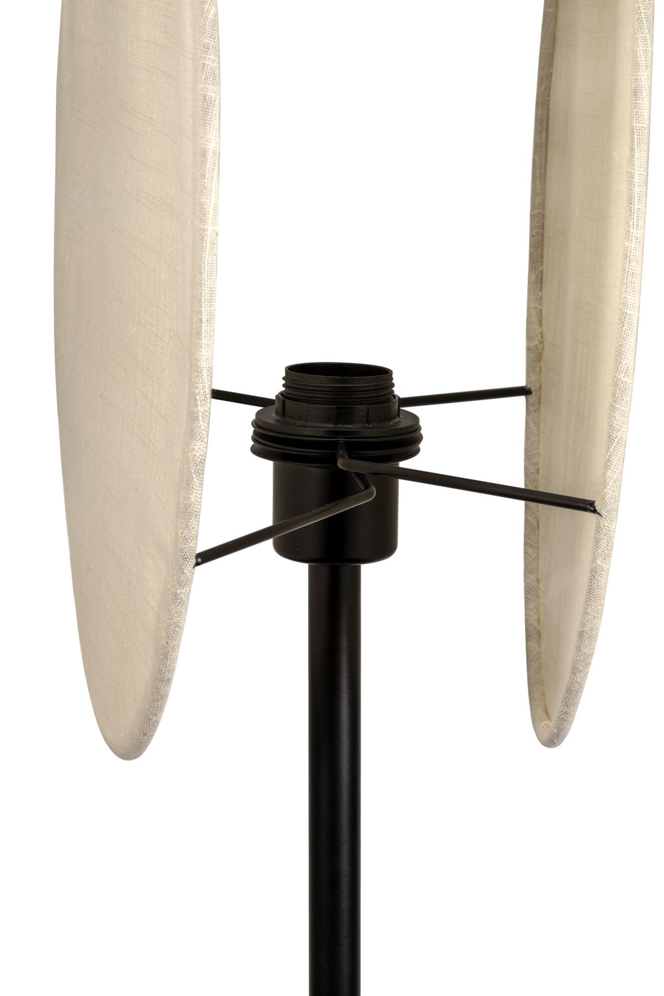 Pauleen Stehlampe »Boho Darling max20W Schwarz/Beige 230V Metall/Holz/Stoff«, 1 flammig, Leuchtmittel E27 | ohne Leuchtmittel, E27