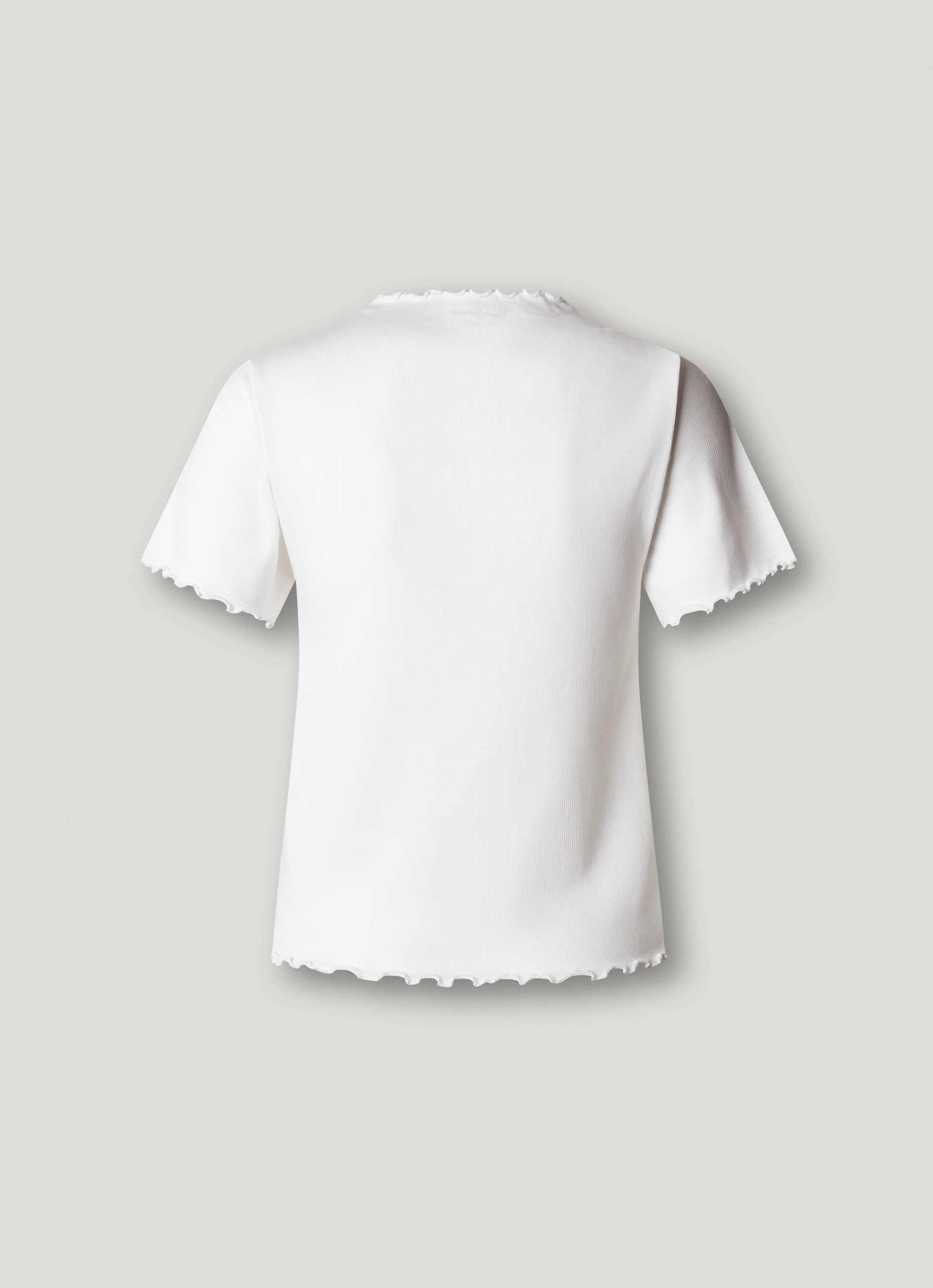 Pepe Jeans T-Shirt »NORA« mit gewellten Abschlüssen