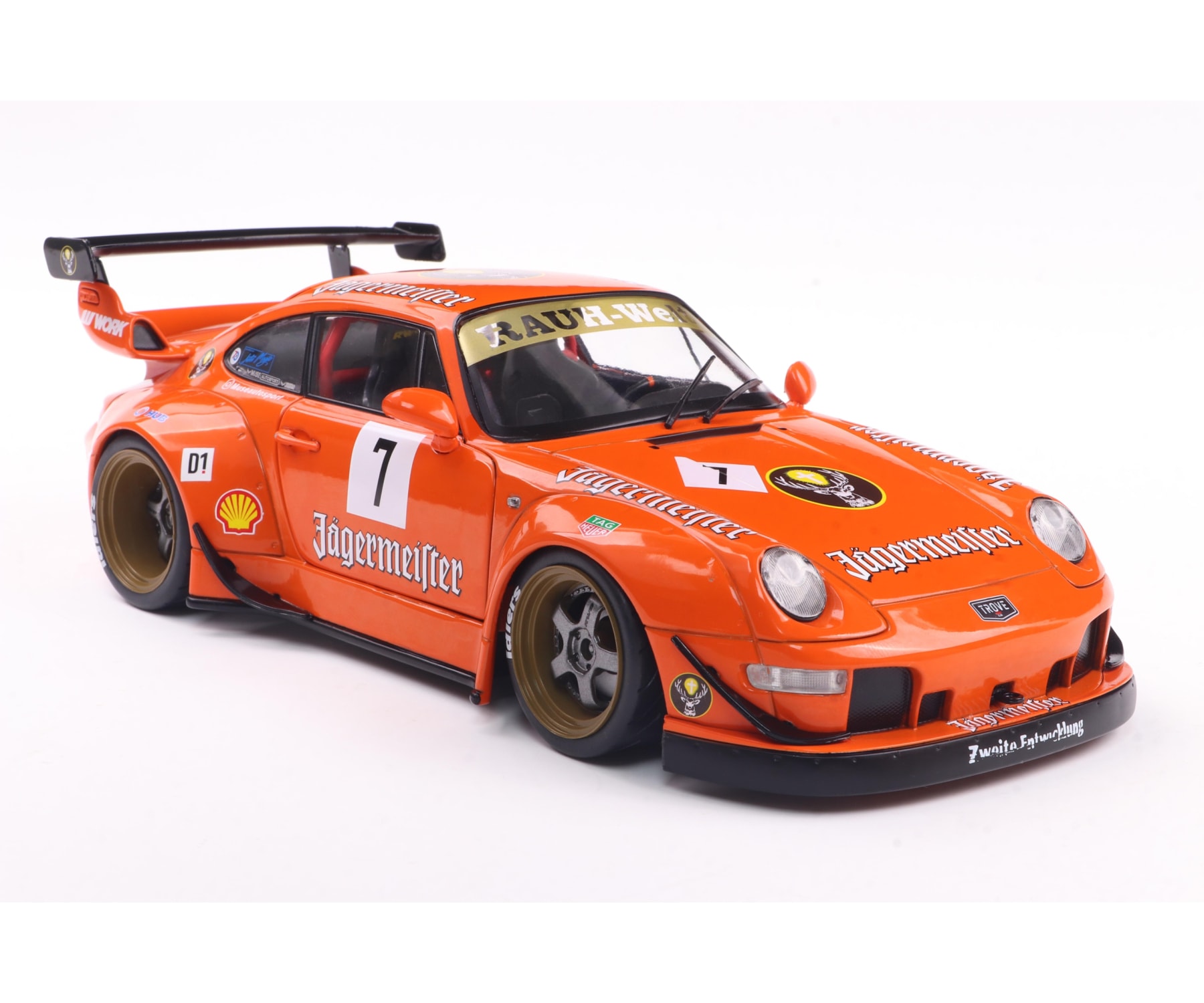 SOLiDO Modellauto »RWB Bodyk. Porsche Jägermeister« 1:18