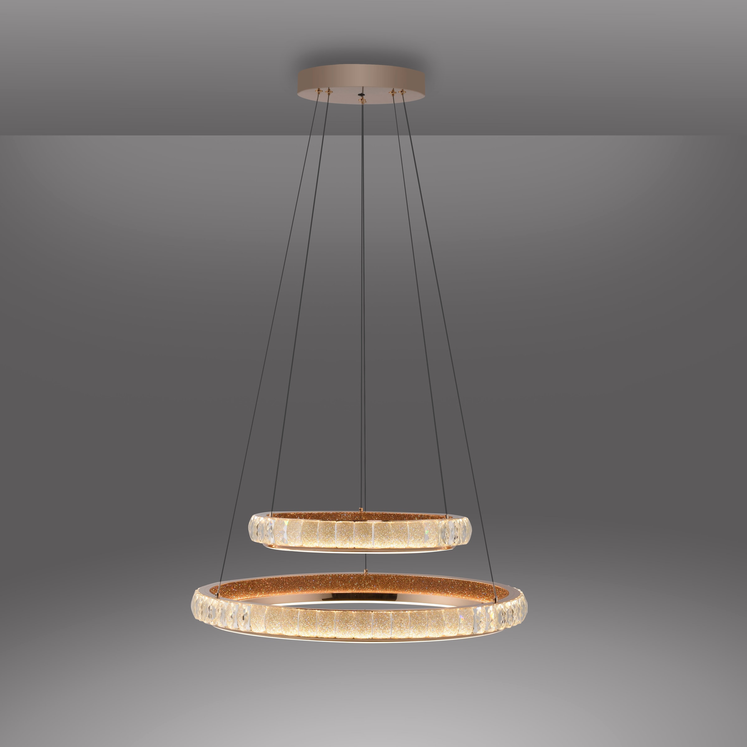 Paul Neuhaus LED Pendelleuchte »GLAMORA« LED-Board 1 Stk. warmweiß - kaltweiß CCT(2700-5000K), stufenlos dimmbar über Fernbedienung, Memoryfunktion