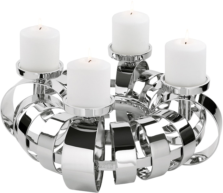 Fink 4-flammig, auf Weihnachtsdeko«, Adventsleuchter St.), Kerzenhalter kaufen »ANELLO, Rechnung (1