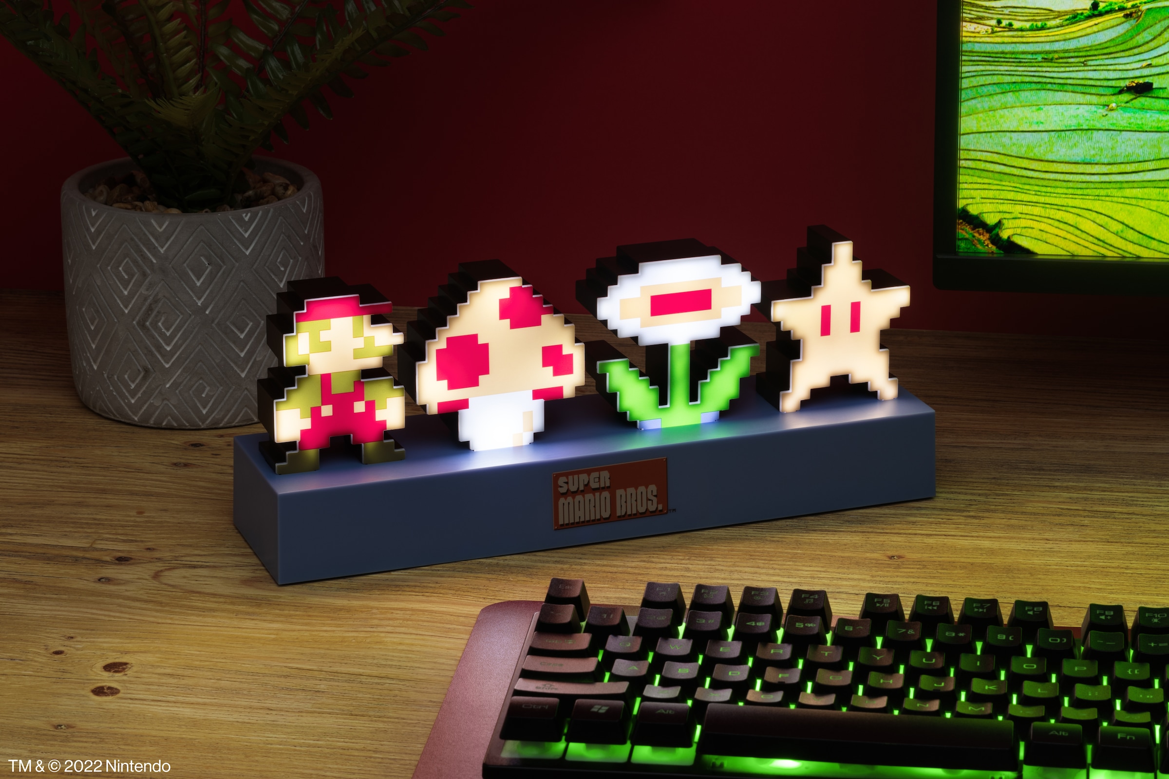 Paladone LED Dekolicht »Super Mario Bros Icons Leuchte«