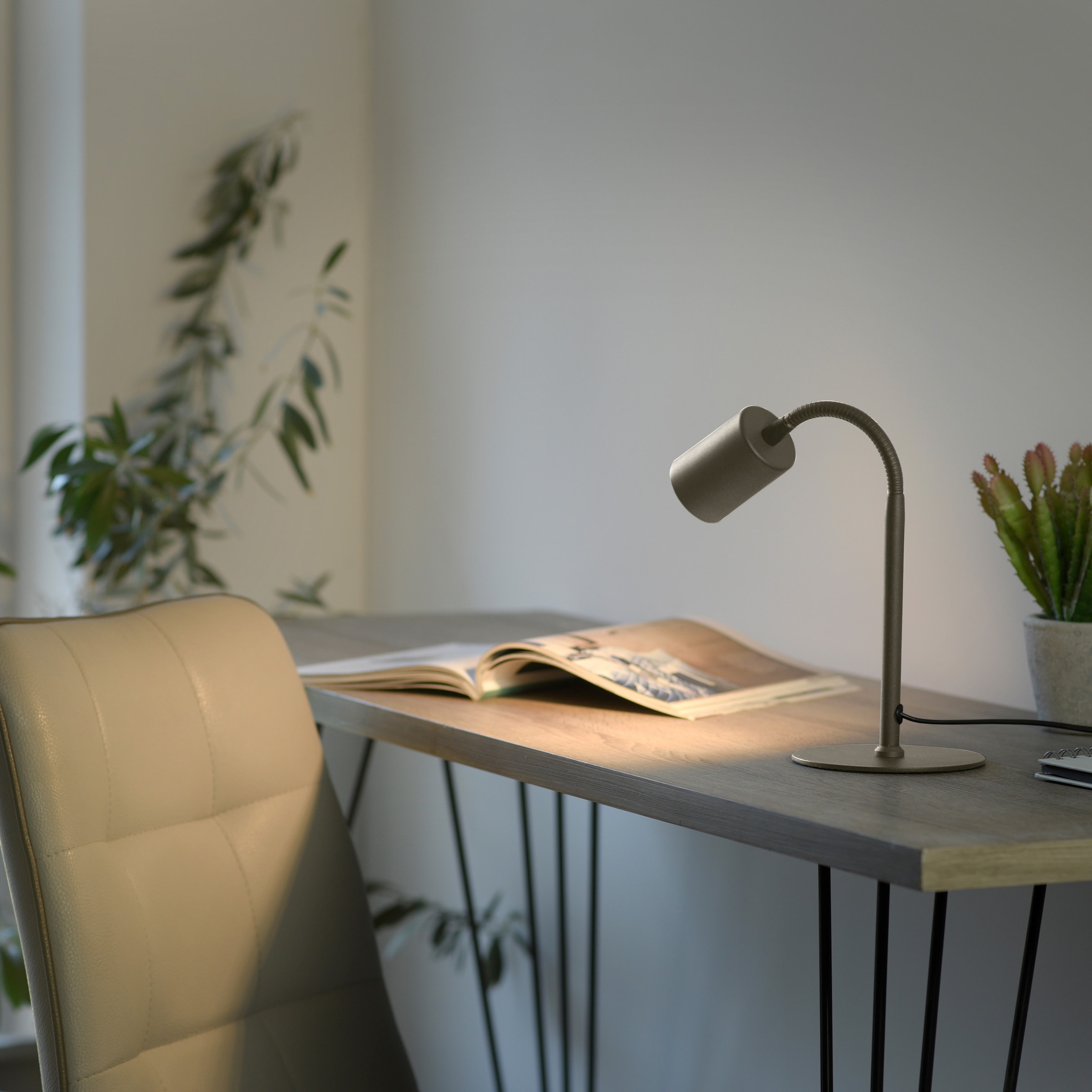 my home LED Tischleuchte schwenkbarer XXL Reflektor Jahren »Maci«, | 3 dreh- kaufen 1 Tischlampe, Licht, mit warmweißes und flammig-flammig, Garantie online