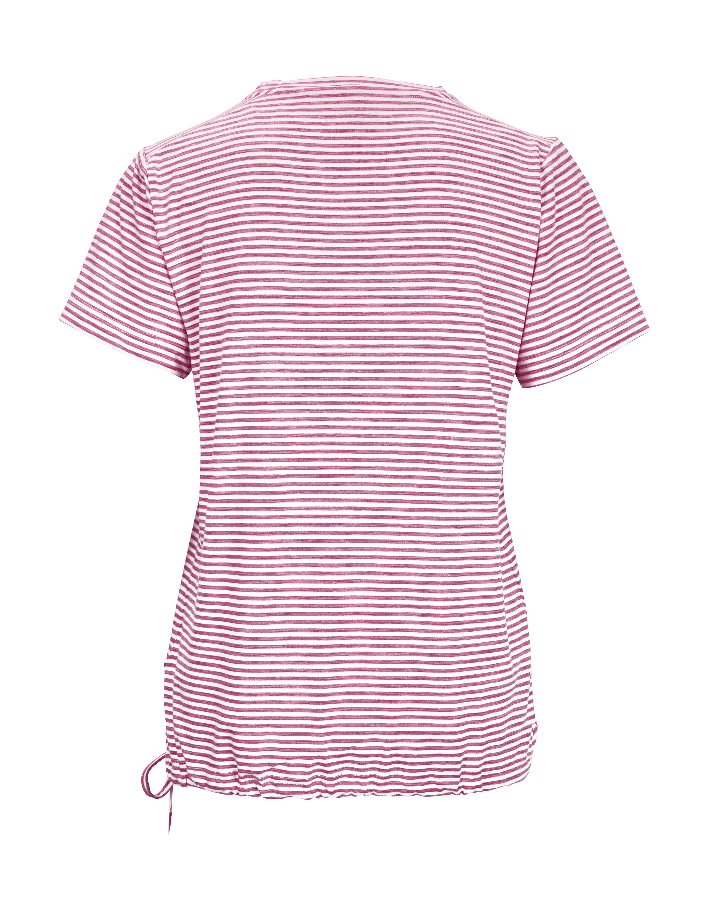 Killtec T-Shirt »Lilleo WMN TSHRT F«, Gestreiftes, schnelltrocknendes Funktionsshirt mit verstellbarem Saum