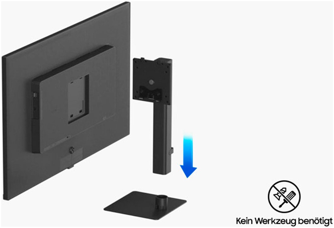Samsung LED-Monitor »S32D700EAU«, 80 cm/32 Zoll, 3840 x 2160 px, 4K Ultra HD, 5 ms Reaktionszeit, 60 Hz