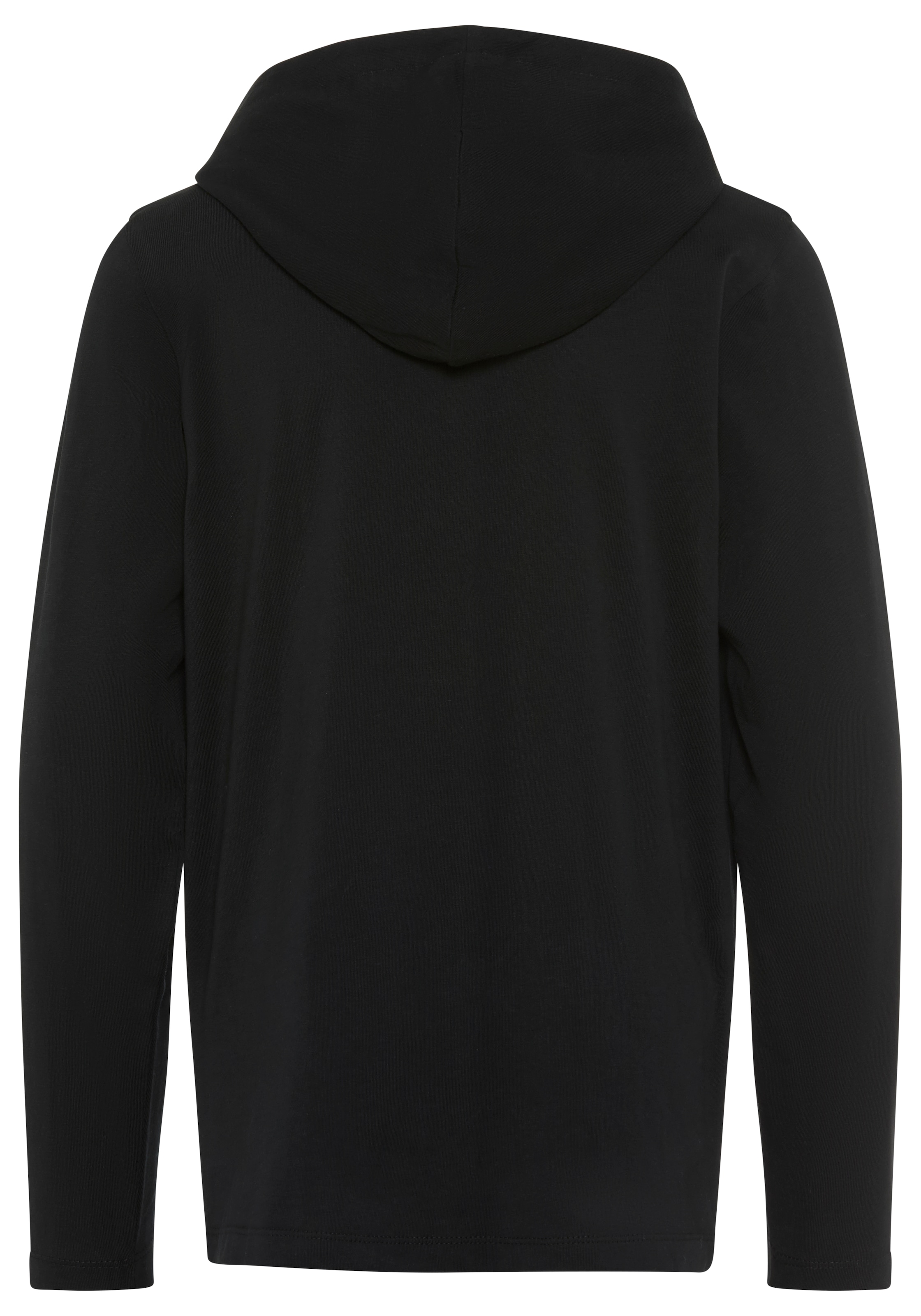 KIDSWORLD Kapuzenshirt »Kapuzenshirt mit Spruch: DON'T LOOK BACK« Langarm, bedruckt, aus Baumwolle und Polyester