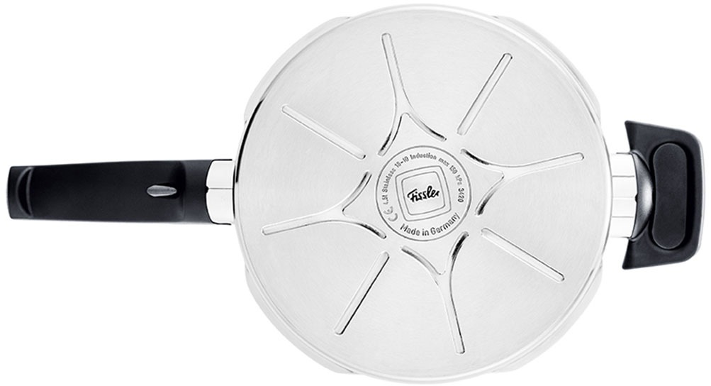 Fissler Schnellkochtopf »Vitavit® Premium Edelstahl Dampfkochtopf mit Einsatz Induktion« 3 tlg. Edelstahl 18/10