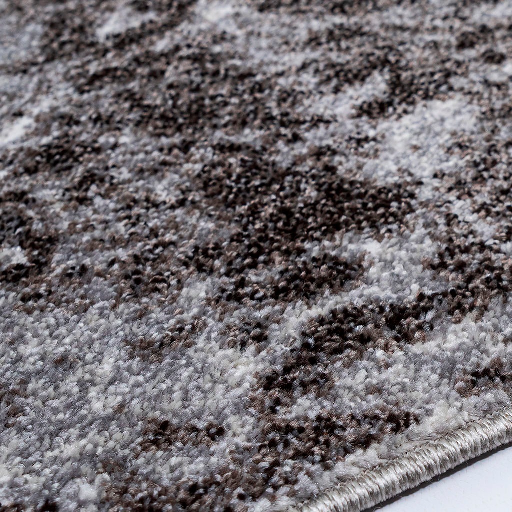 OTTO home Teppich »Manrik« rechteckig 9 mm Höhe mit besonders weichem Flor, Kurzflor, modernes Marmor-Design