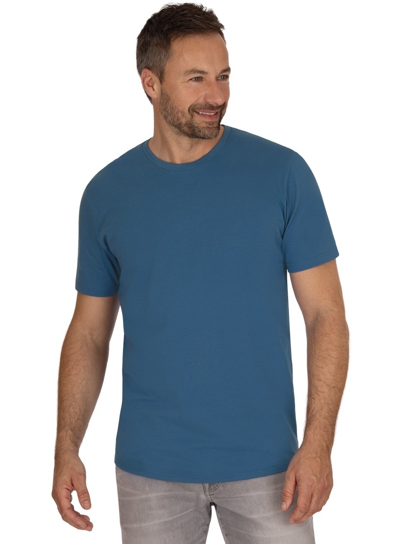 bei aus 100% Trigema ♕ Biobaumwolle« T-Shirt »TRIGEMA T-Shirt