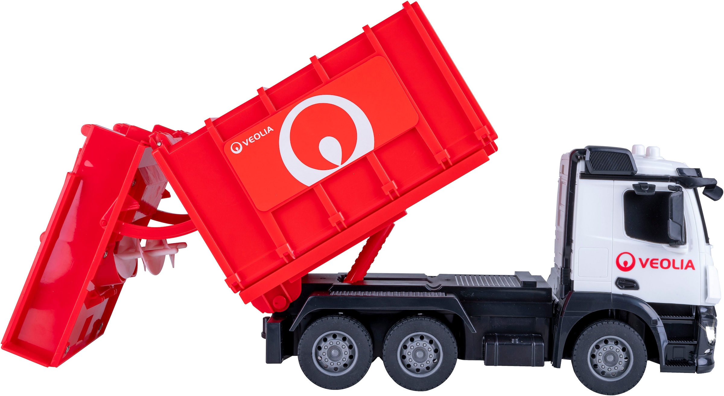 Jamara RC-LKW »Müllwagen Mercedes-Benz Antos 2,4GHz« LED-Licht vorne; Maßstab 1:26