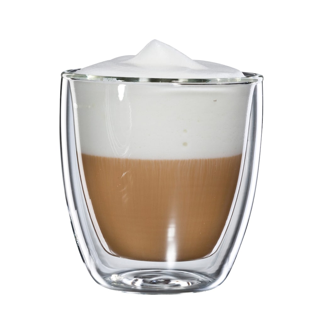Bloomix Glas »Cappuccino Grande«, (Set, 4 tlg.), doppelwandig
