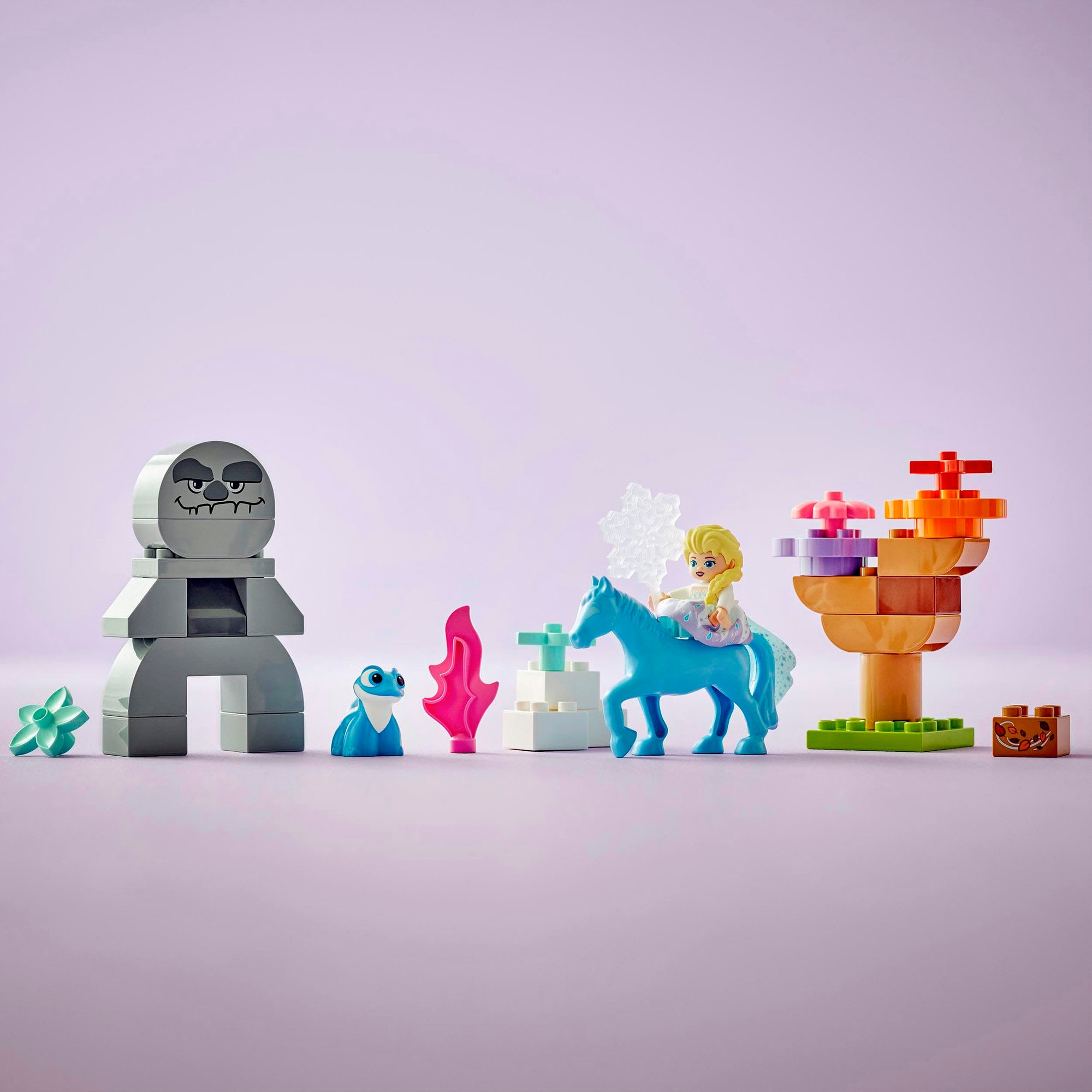 LEGO® Konstruktionsspielsteine »Elsa und Bruni im Zauberwald (10418), LEGO® DUPLO Disney™«, (31 St.), Made in Europe