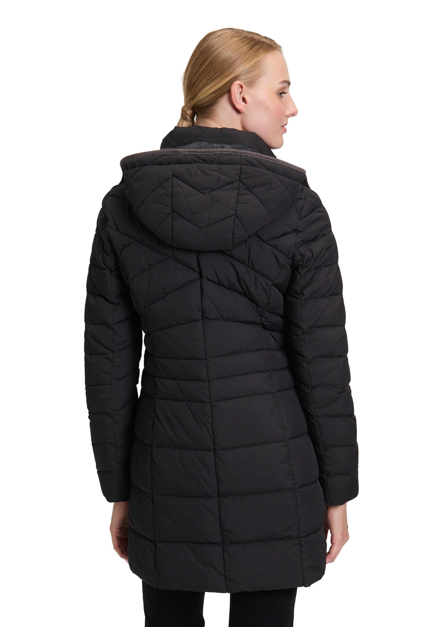 Gil Bret Steppjacke »Steppmantel mit abnehmbarer Kapuze«