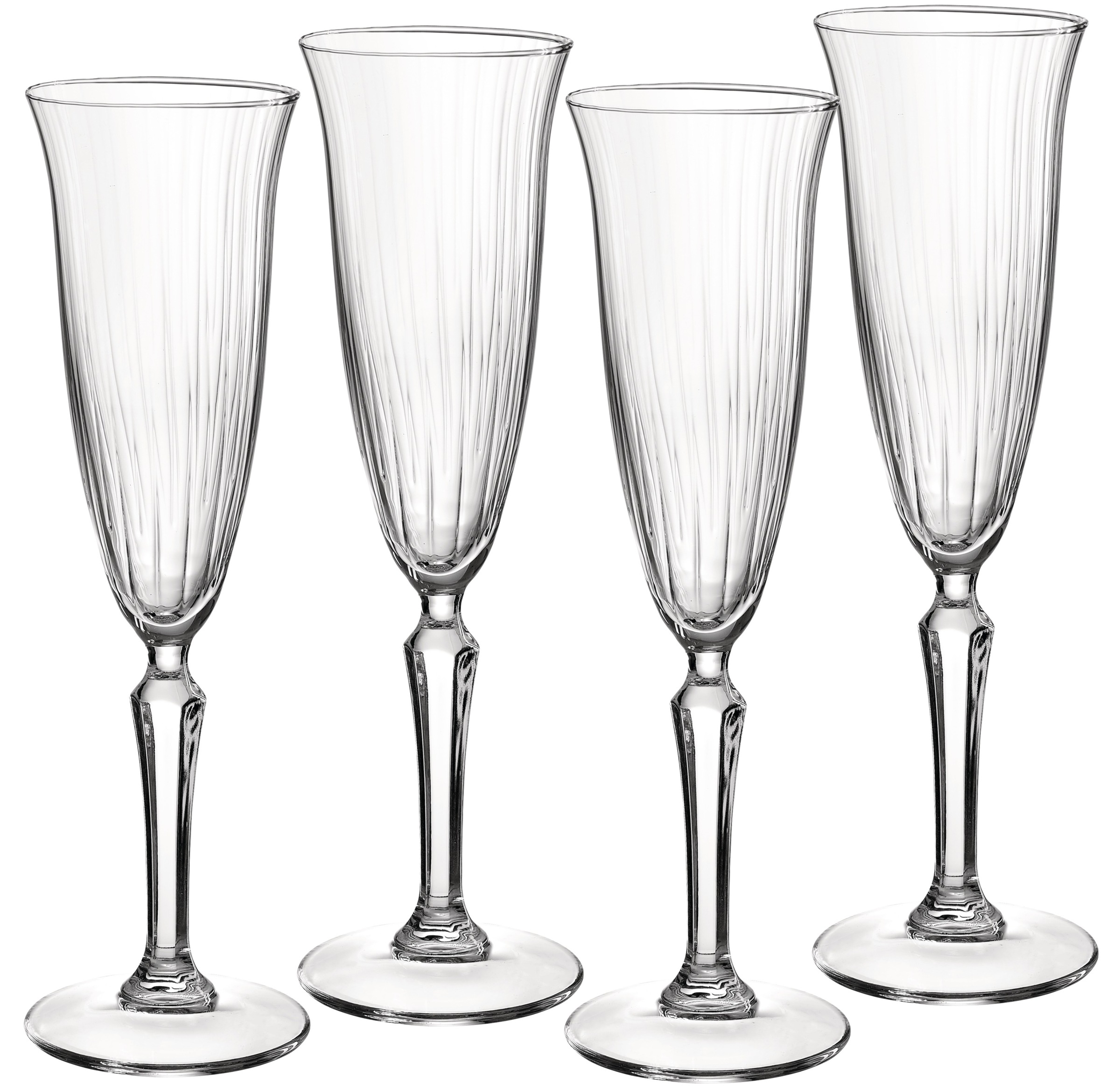 Ritzenhoff & Breker Sektglas "Perpetuo" 4er Set, je 210 ml