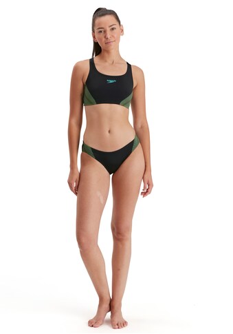 Speedo Bustier-Bikini, mit Druck auf der Brust kaufen