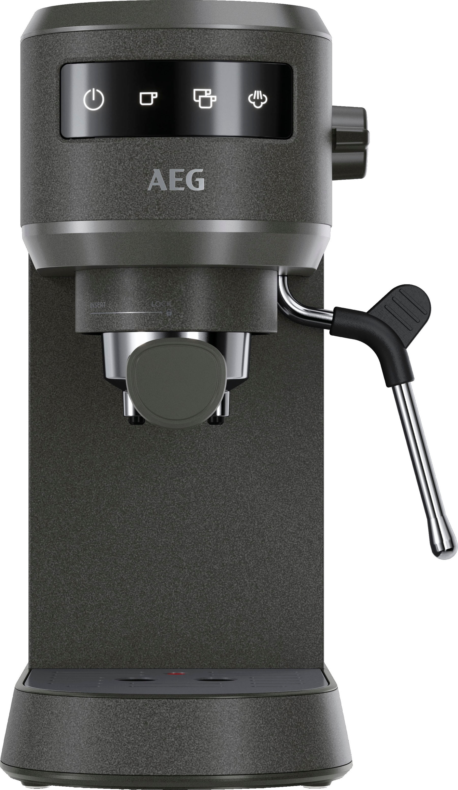 AEG Espressomaschine »Gourmet 6 EC6-1-6BST«, Korbfilter, Siebträger