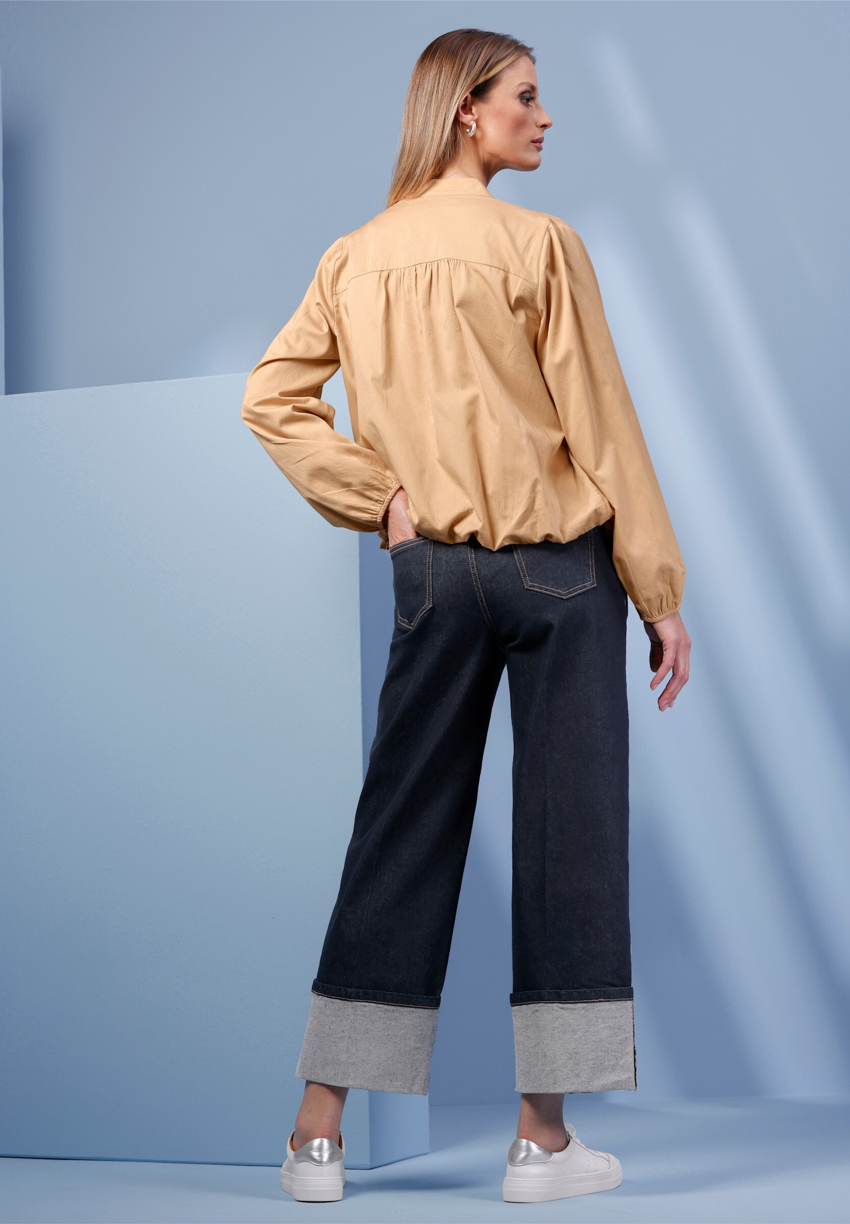 heine Blusenblazer »Blouson Blouson mit elastischen Abschlüssen«