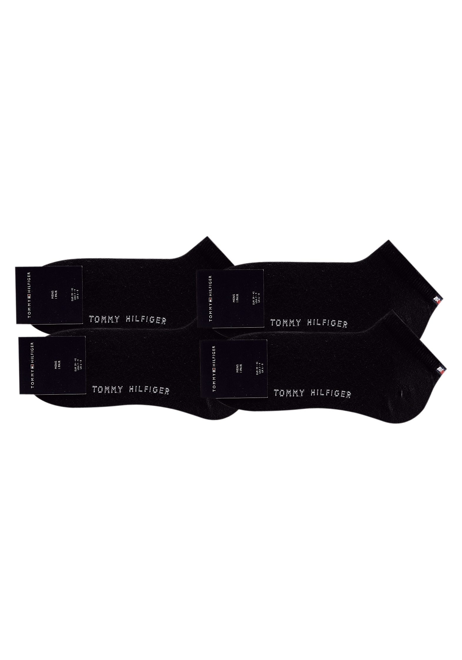 Tommy Hilfiger Sneakersocken, (4 Paar), mit Markenlogo