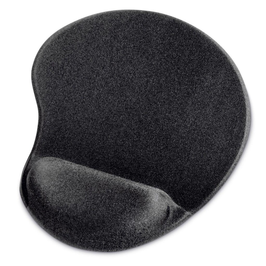 Hama Mauspad »ergonomisches Mauspad mit Handballenauflage "Ergonomic", Schwarz«