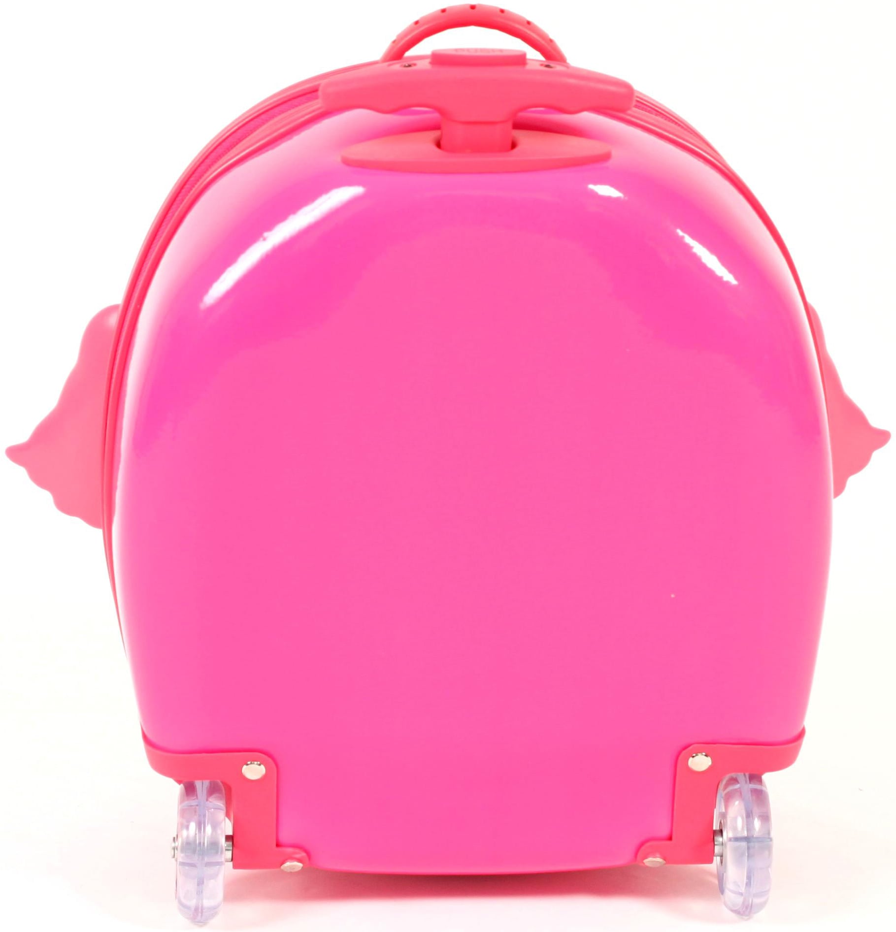 CHIC2000 Kinderkoffer »Bouncie, Eule, Pink«, 2 Rollen, Hartschalen-Trolley