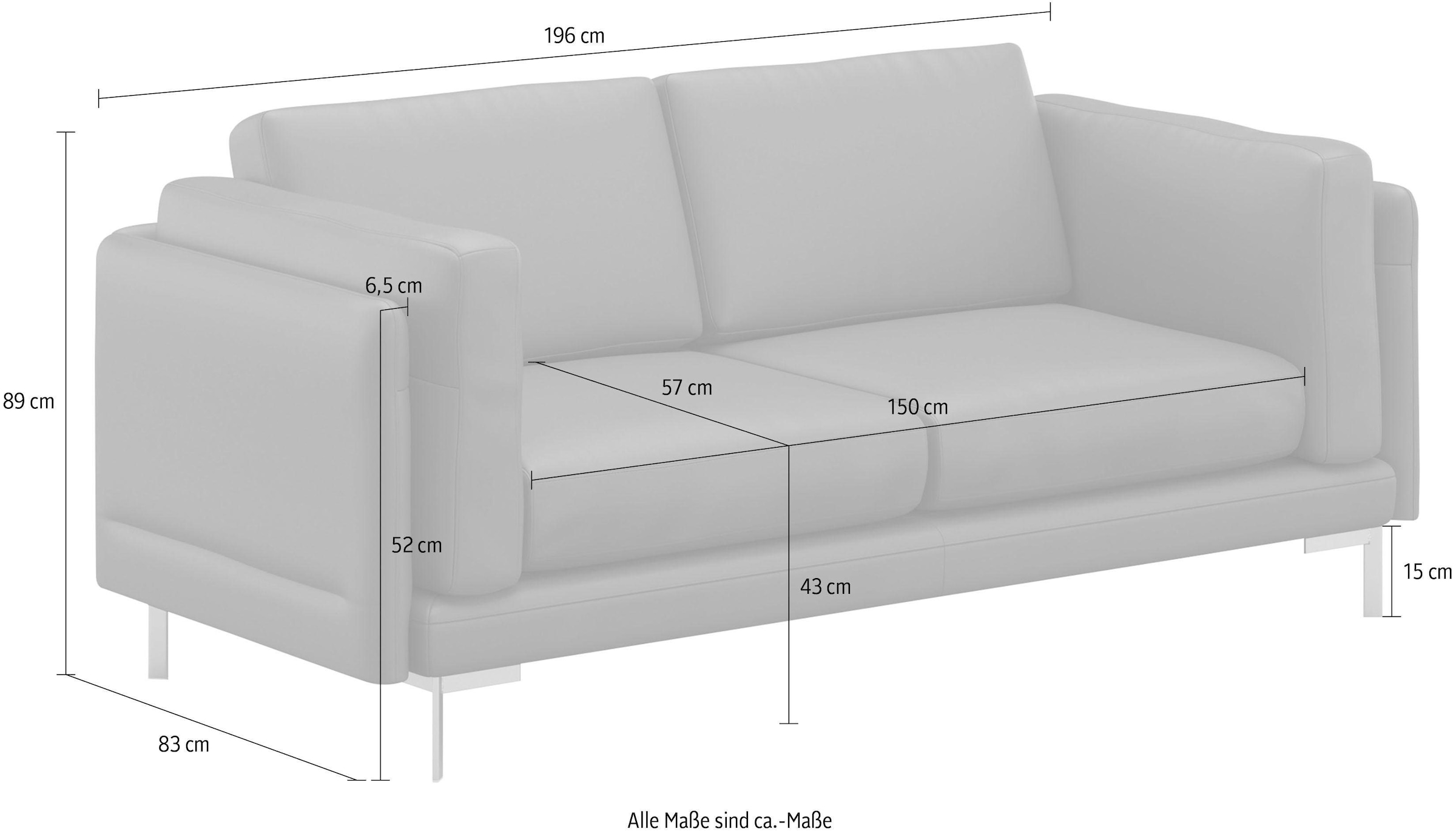 machalke® 2,5-Sitzer »vivien«
