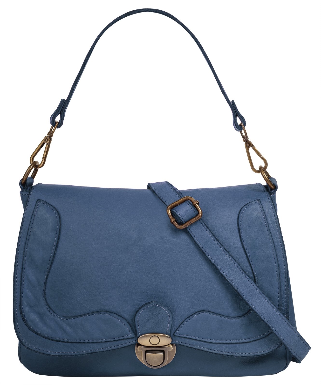 Samantha Look Umhängetasche "SAMANTHA LOOK Damen echt Leder, Made in Italy" echt Leder, Made in Italy